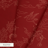 Cang Lu - Winter Coulis Fabric