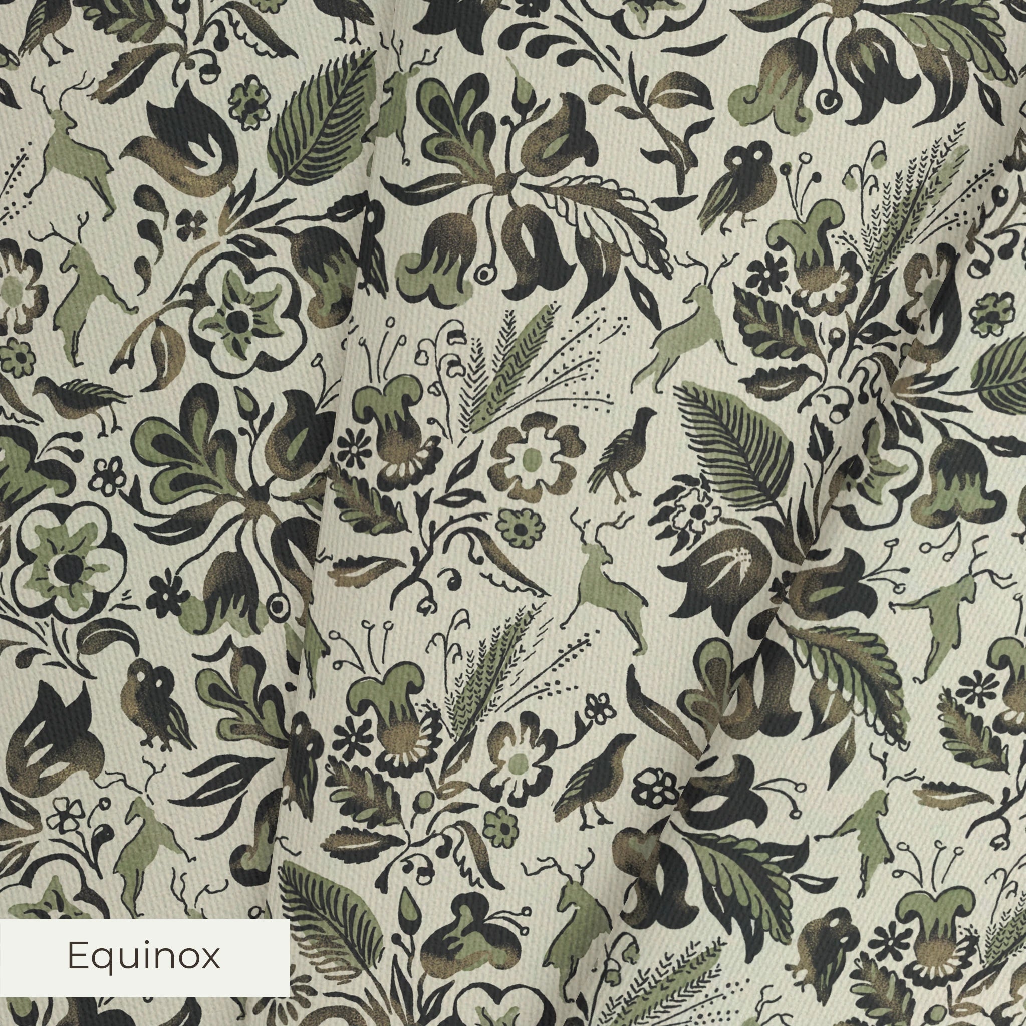 Helena - Green Fabric