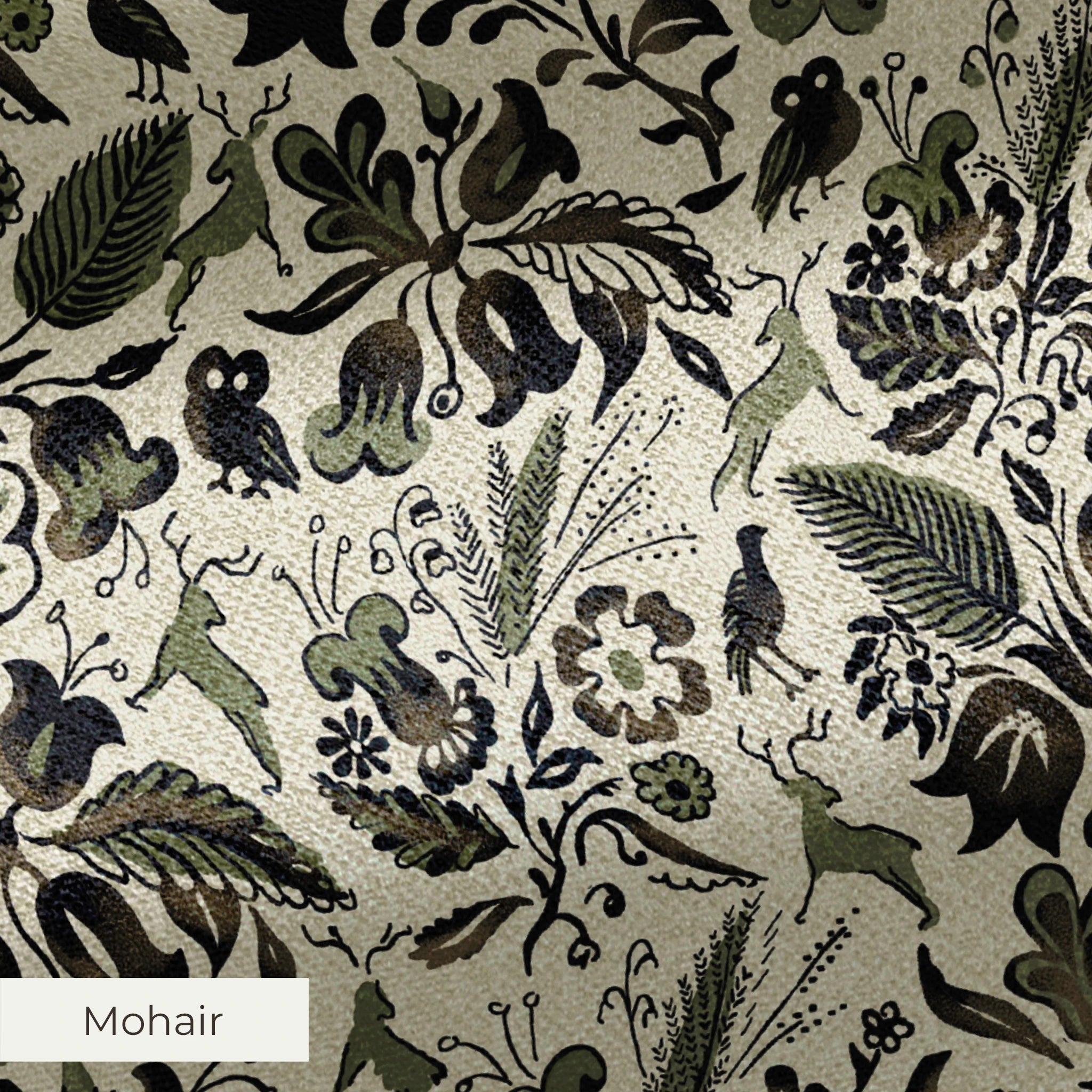 Helena - Green Fabric