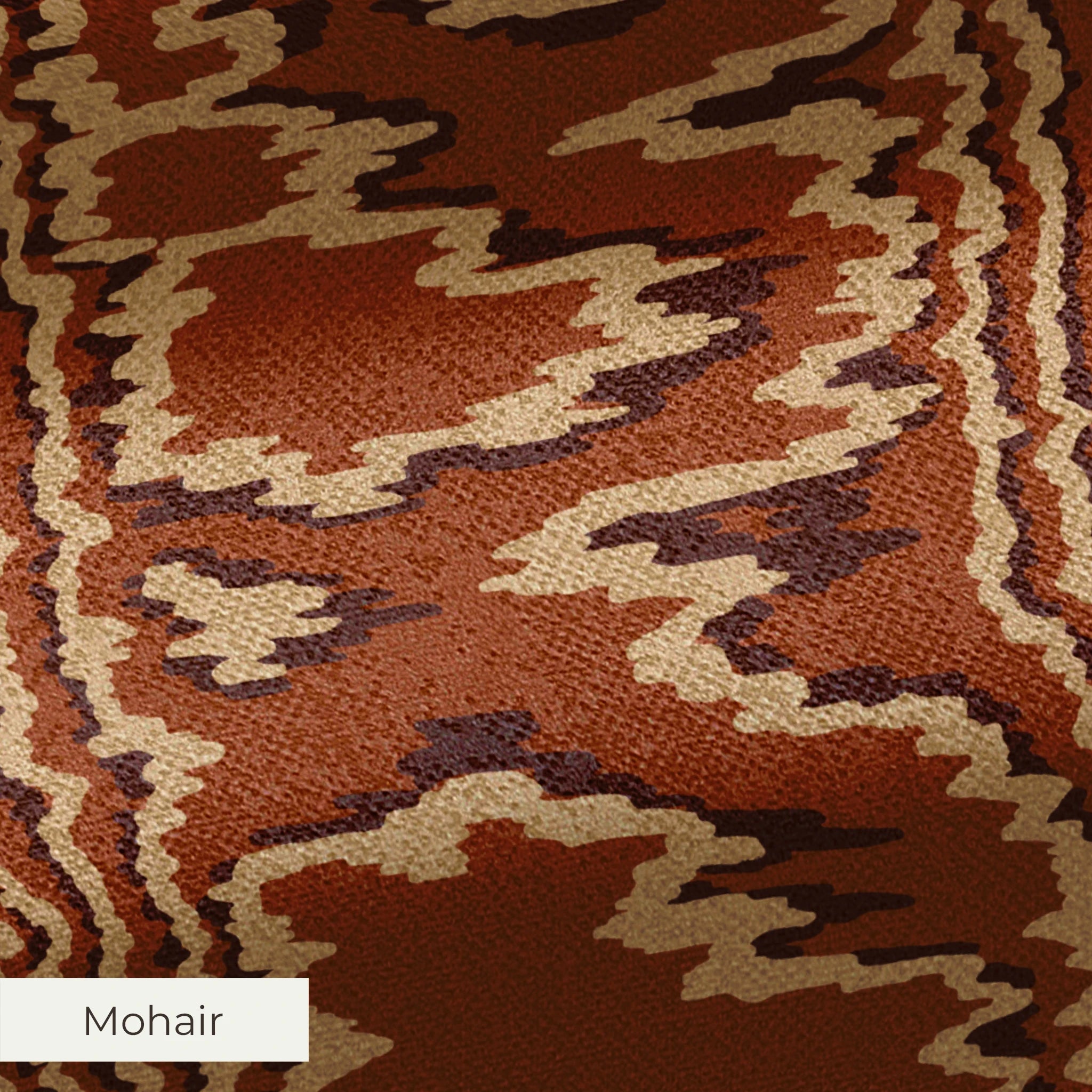 Harper - Burnt Orange Fabric