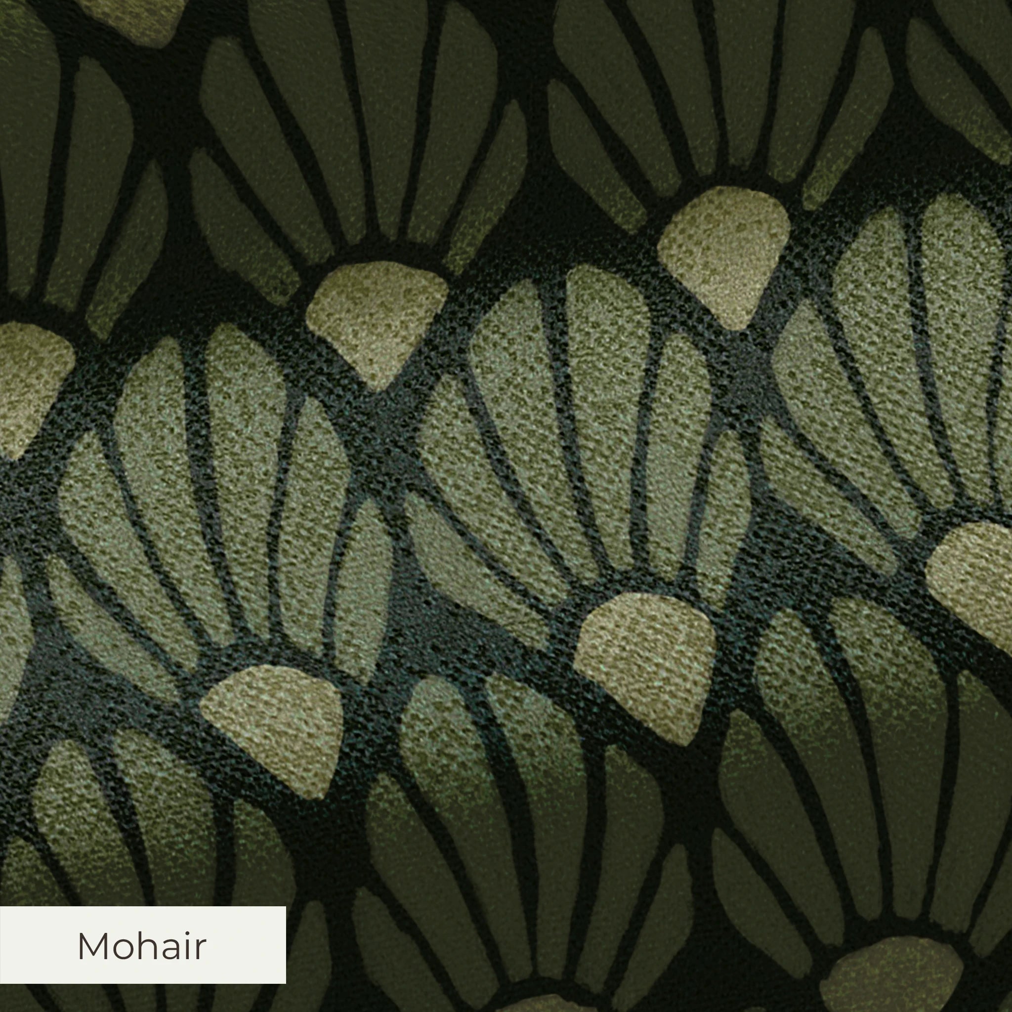 Hannah - Green Fabric