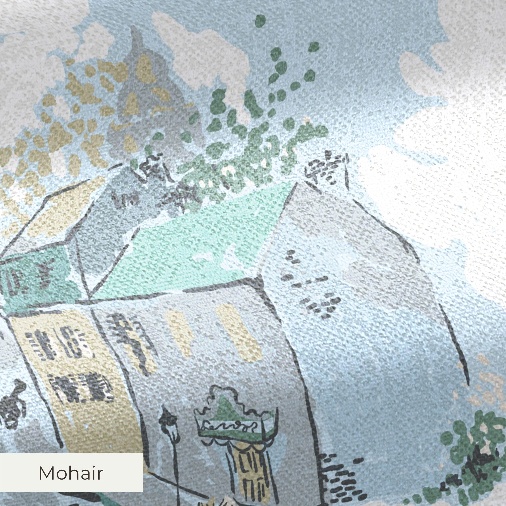 Disney | Baxter Mill - Aristocats - Toulouse Ice Fabric