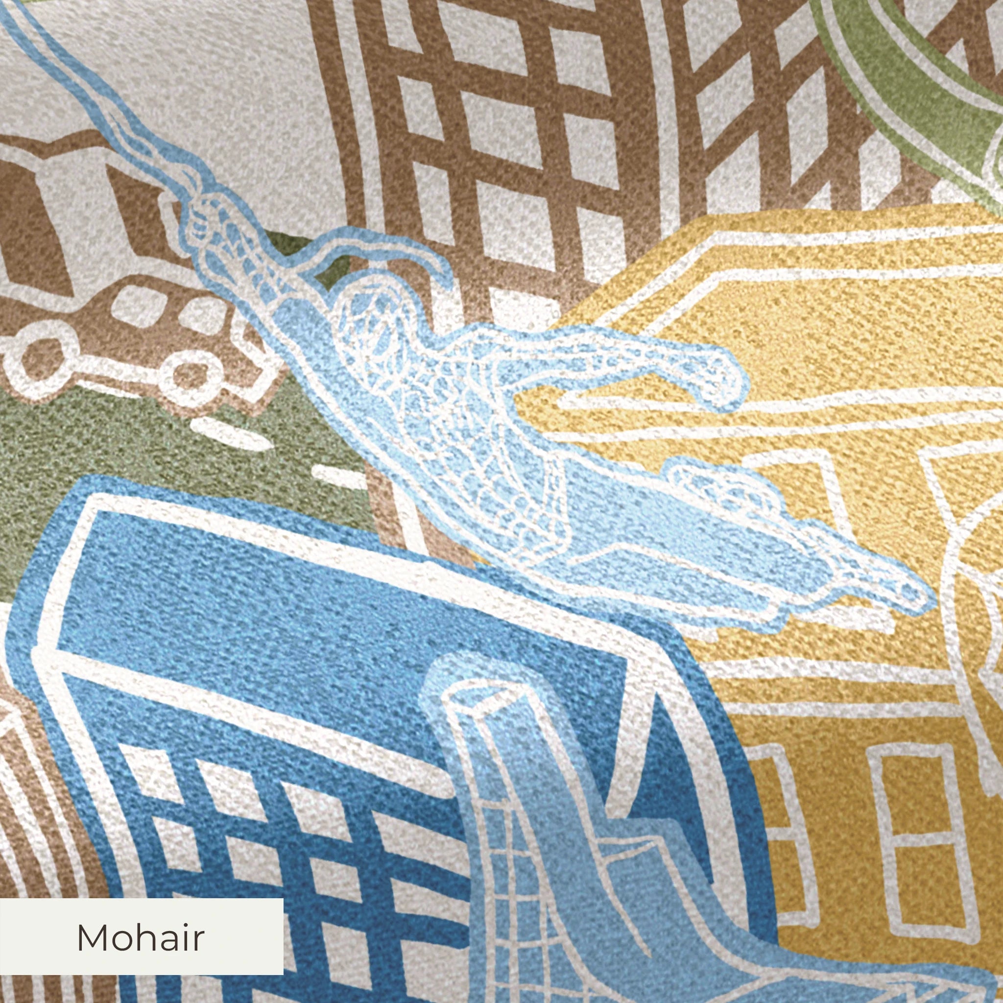 MARVEL | Baxter Mill - Spider-Man - Midtown - Manhattan Sky Fabric