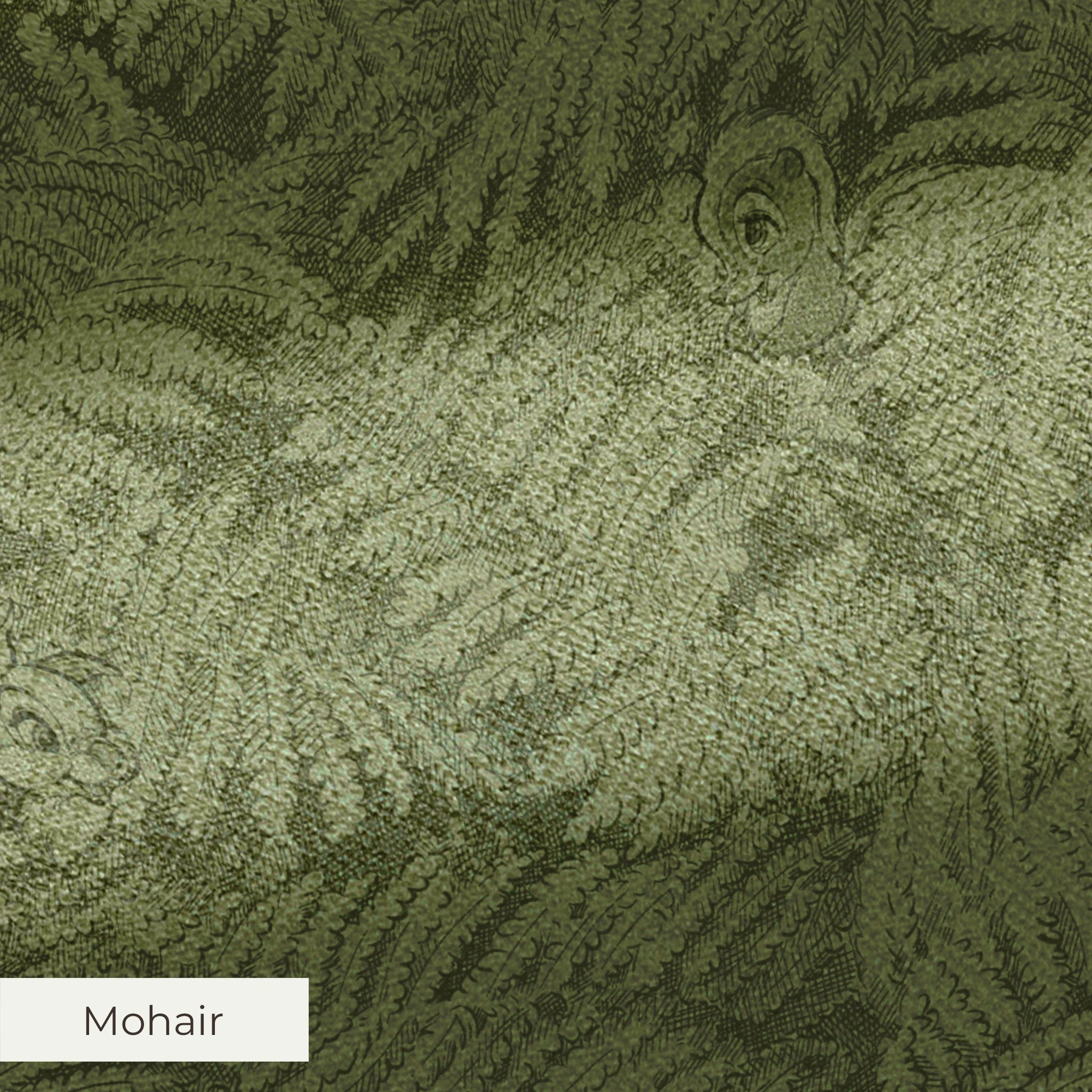 Disney | Baxter Mill - Bambi - April Showers Fern Fabric