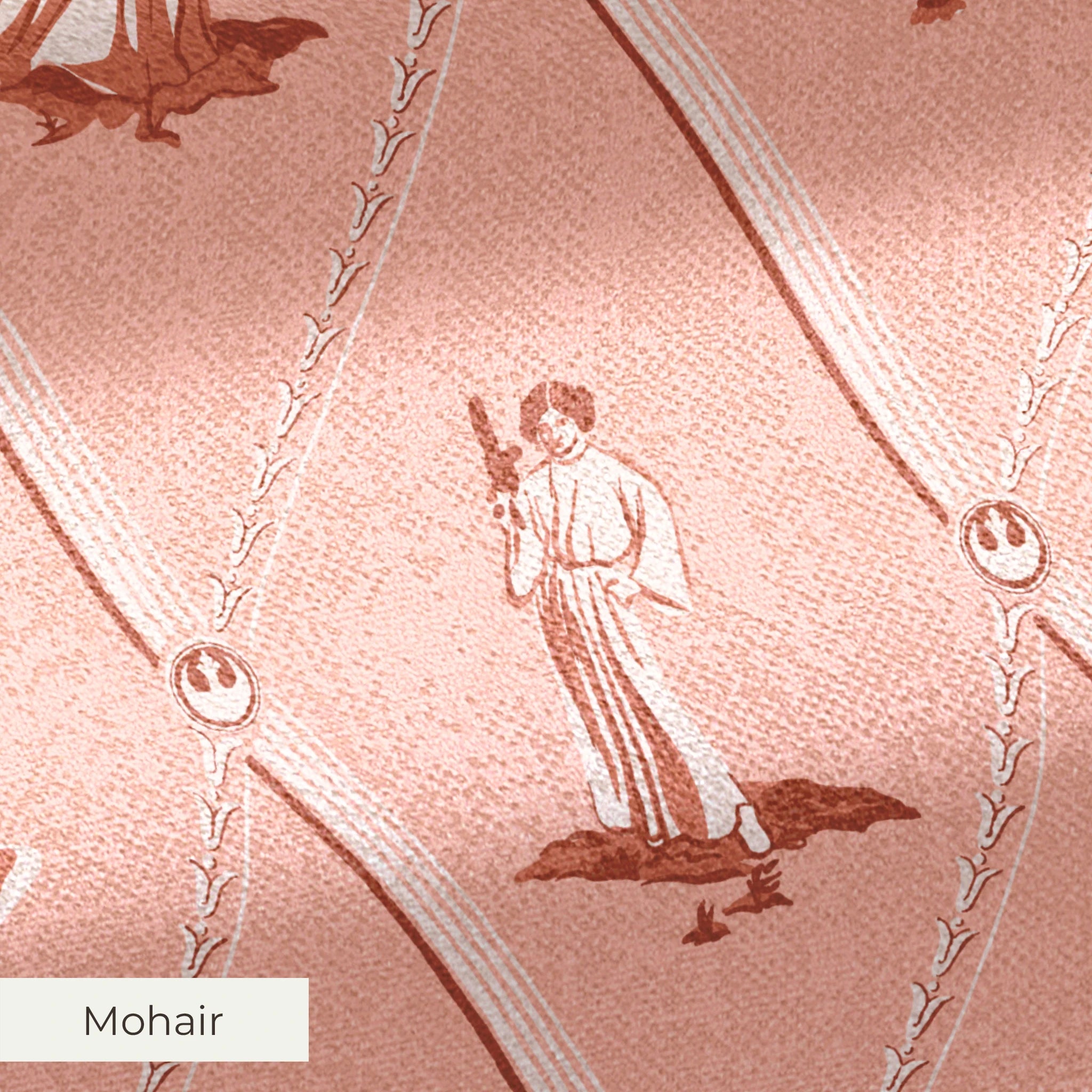 STAR WARS™ | Baxter Mill - Rebels - Princess - Coral Fabric