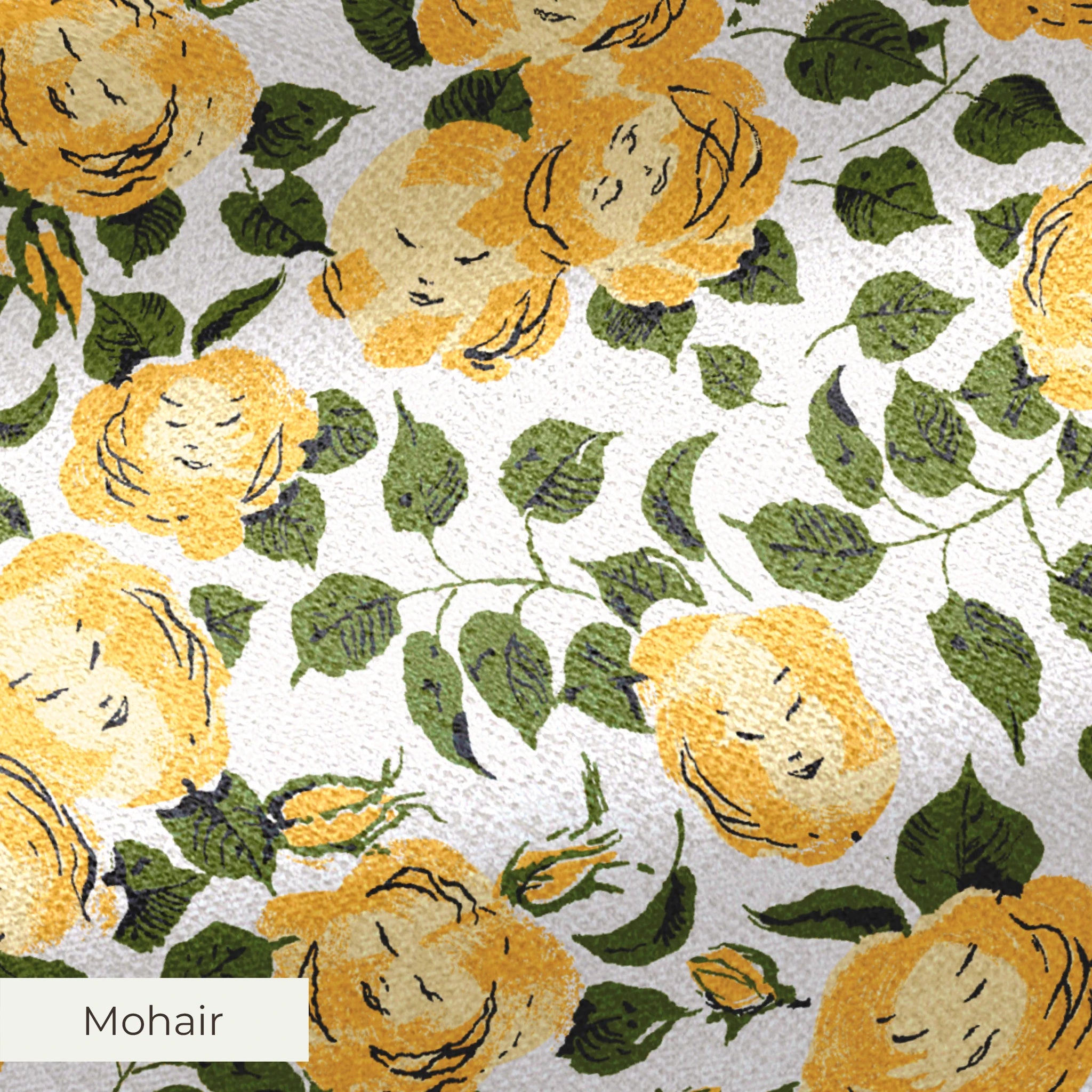Disney | Baxter Mill - Alice in Wonderland - Roses Gold Fabric