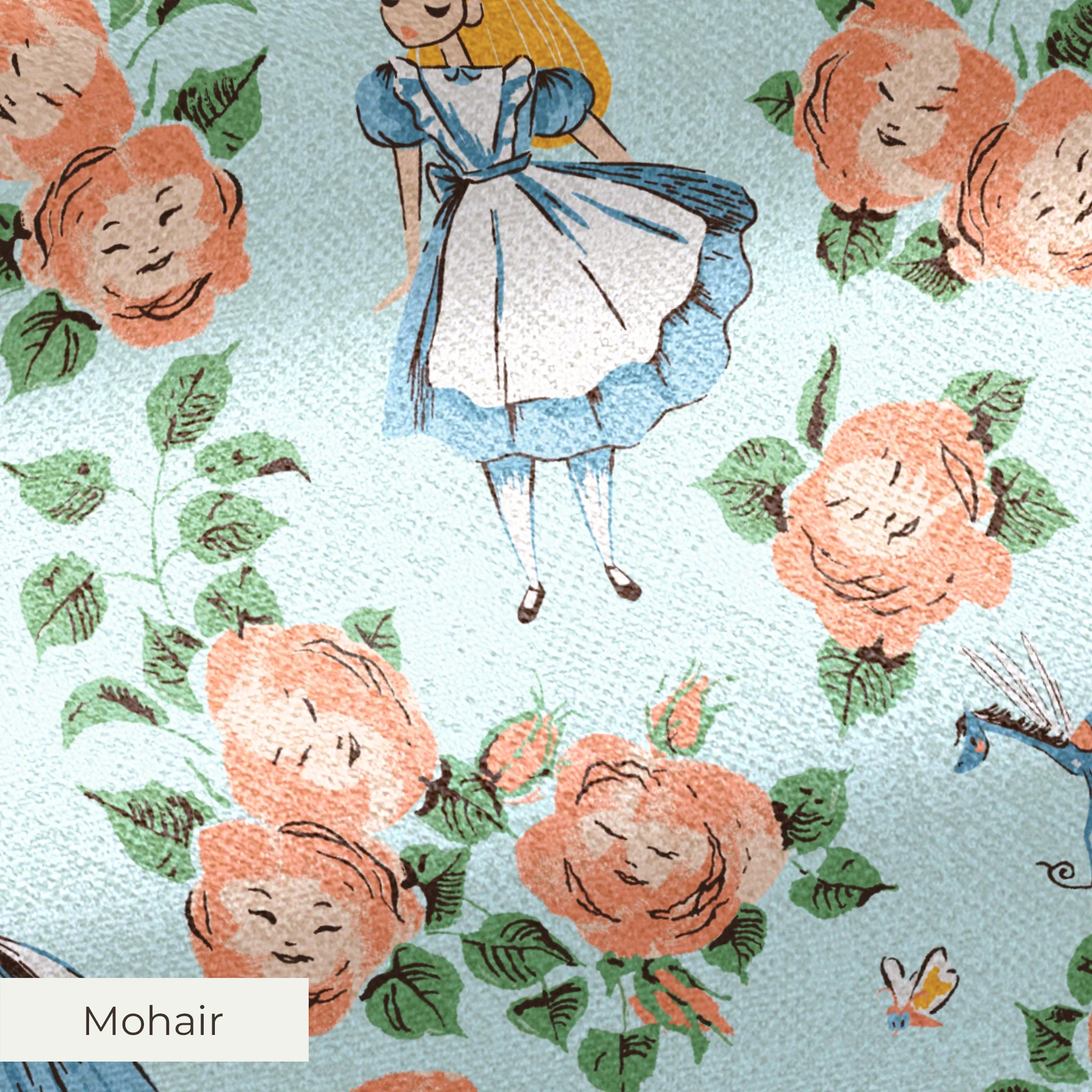 Disney | Baxter Mill - Alice in Wonderland - Alice Powder Fabric