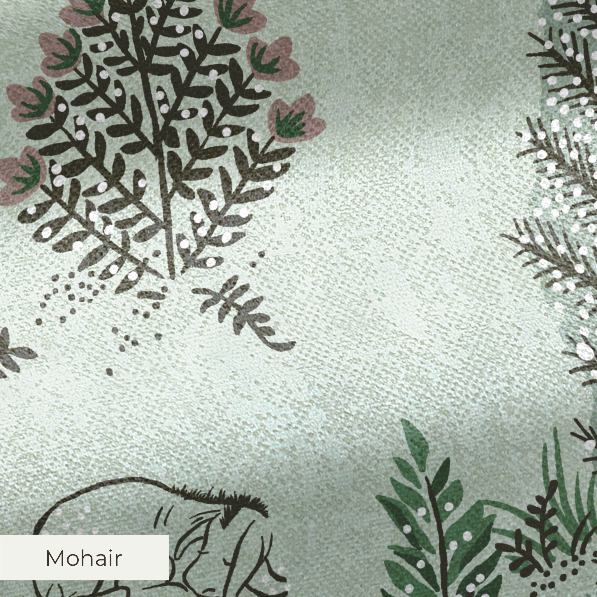 Disney | Baxter Mill - Winnie the Pooh - Hundred Acre Wood Misty Fabric