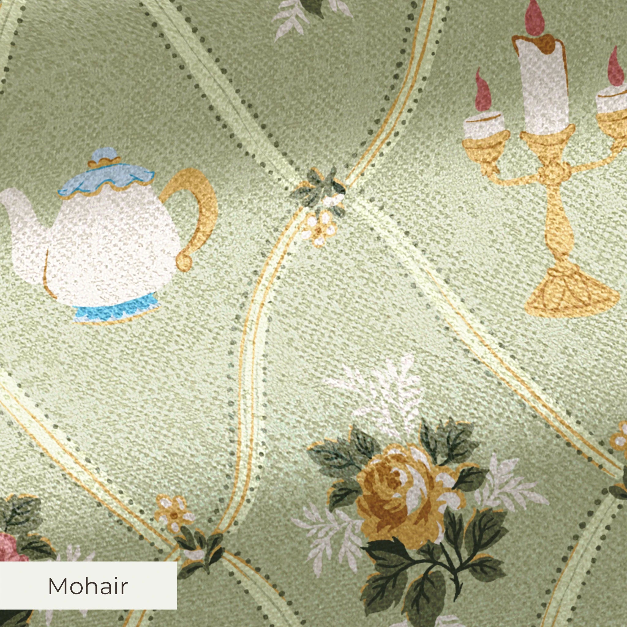 Disney | Baxter Mill - Princess - Belle - Human  Again - Enchanted Fabric