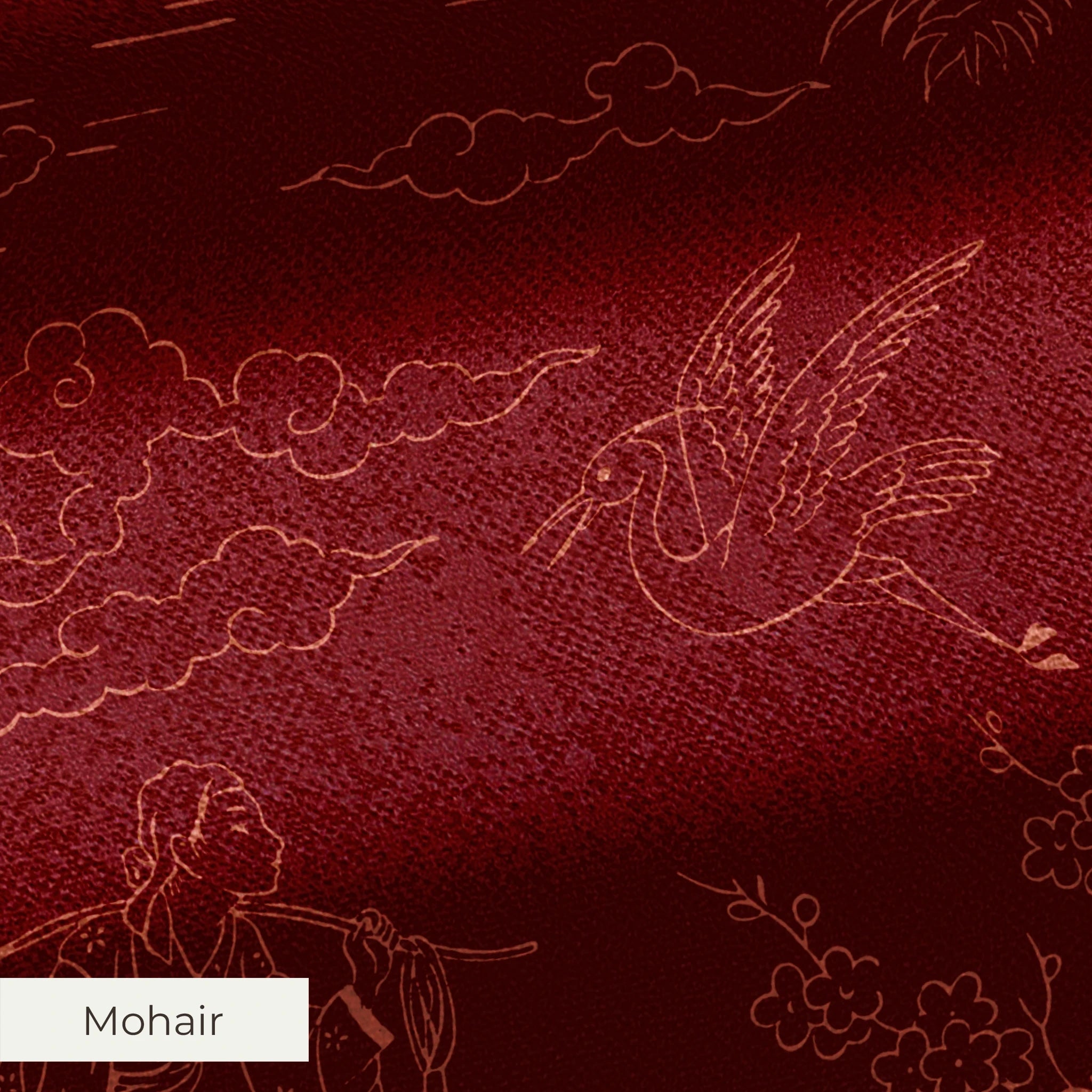 Cang Lu - Winter Coulis Fabric