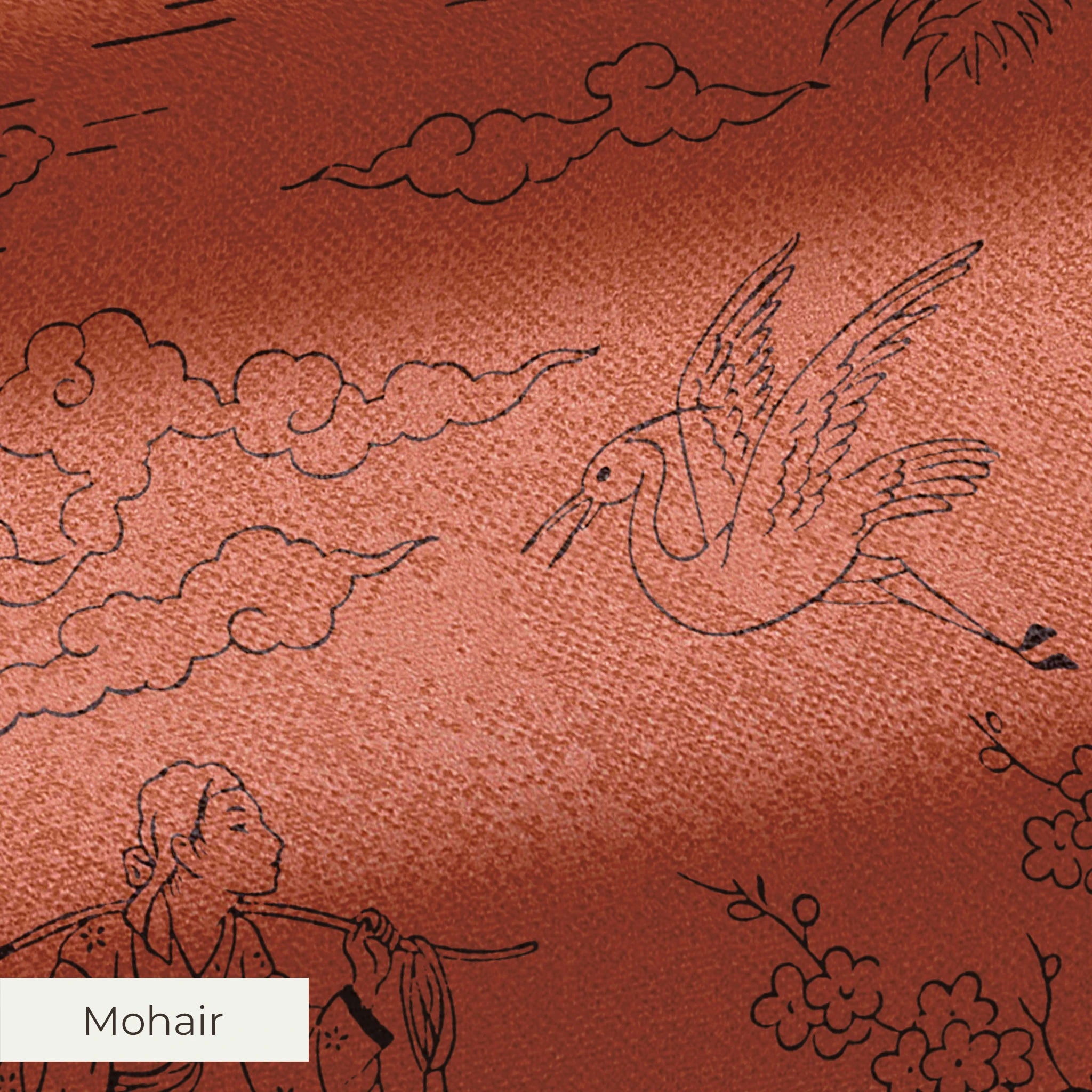 Cang Lu - Mon Fleur Fabric