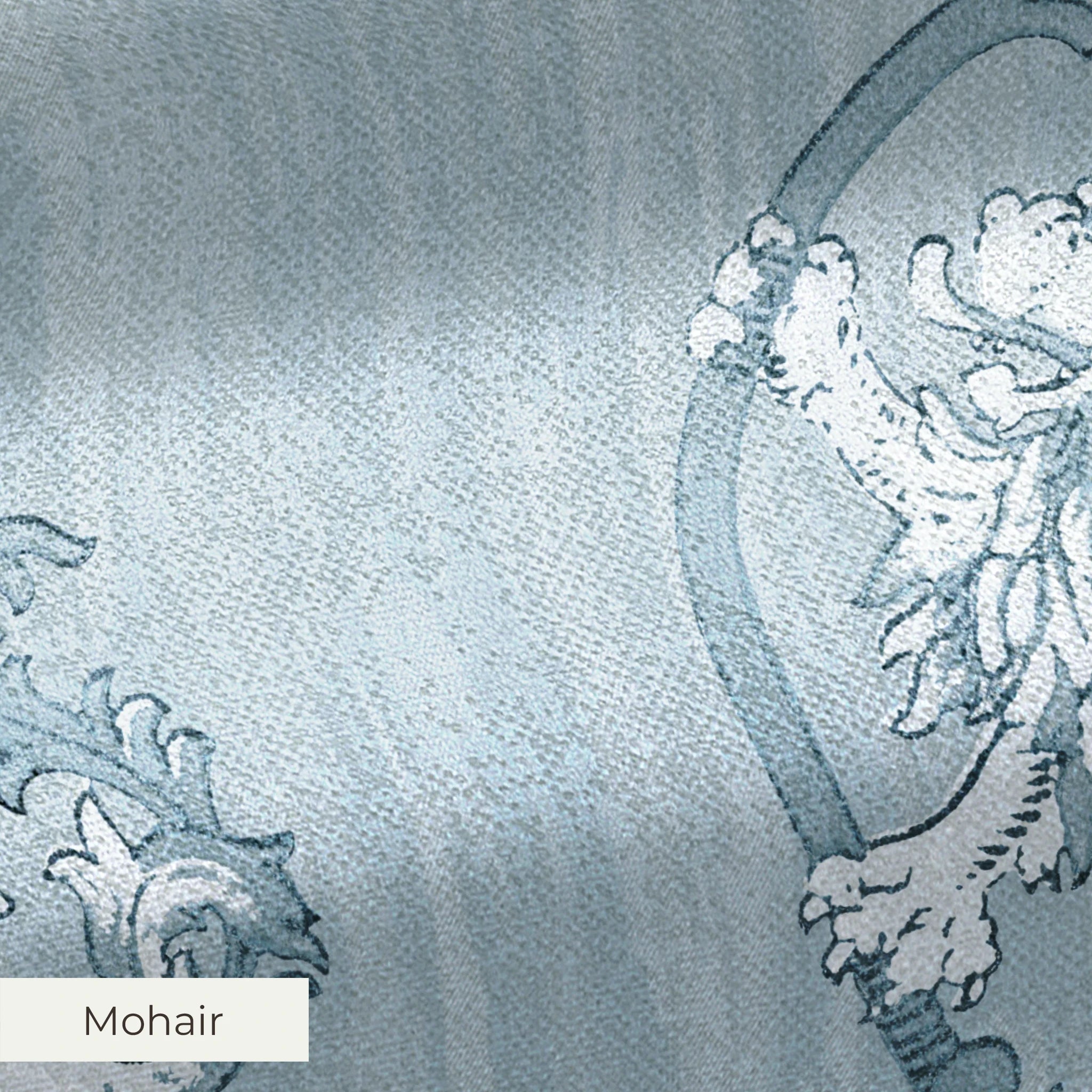 Draig - Pale Powder Fabric