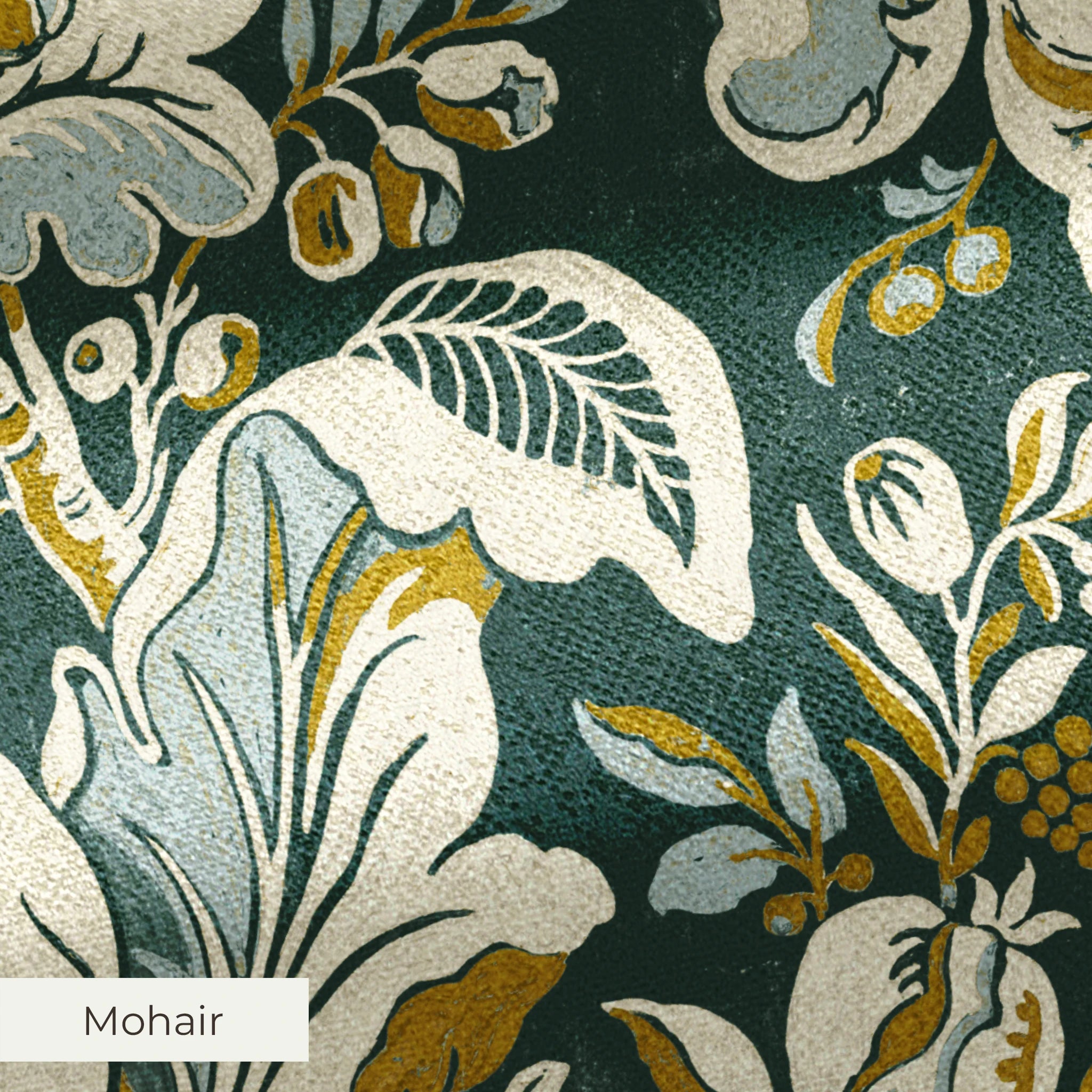 Domitila - Duck Green Fabric