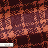 Collin - Singed Red Fabric