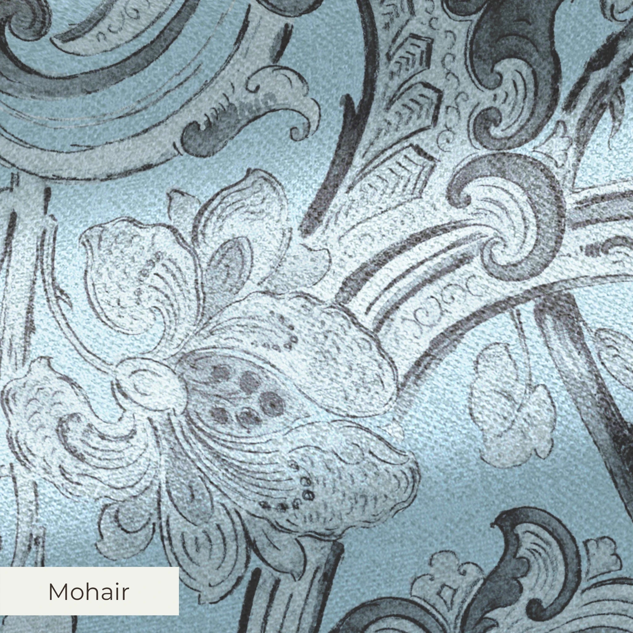 Delphine - Kakelugn Fabric