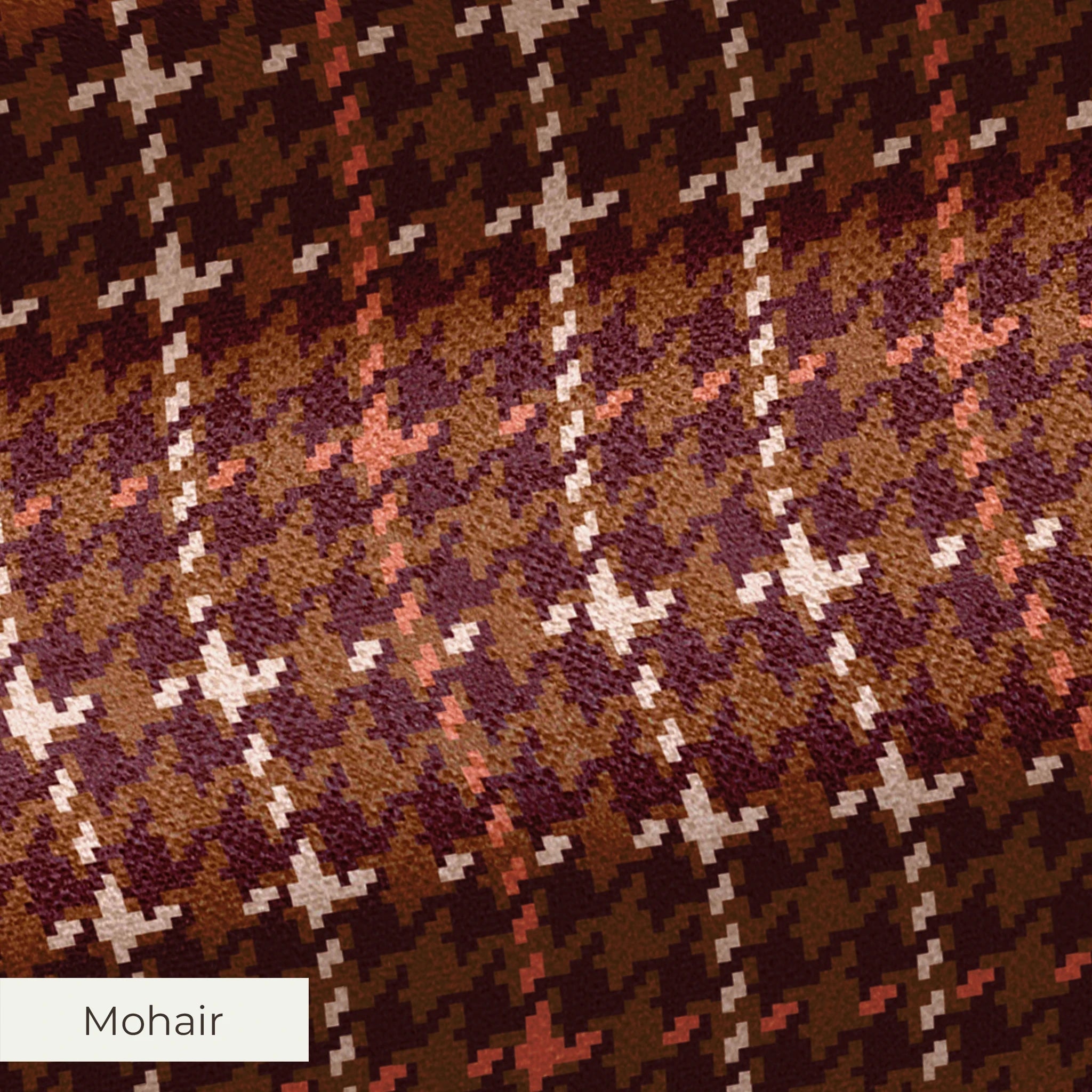 Blakeney - Singed Red Fabric