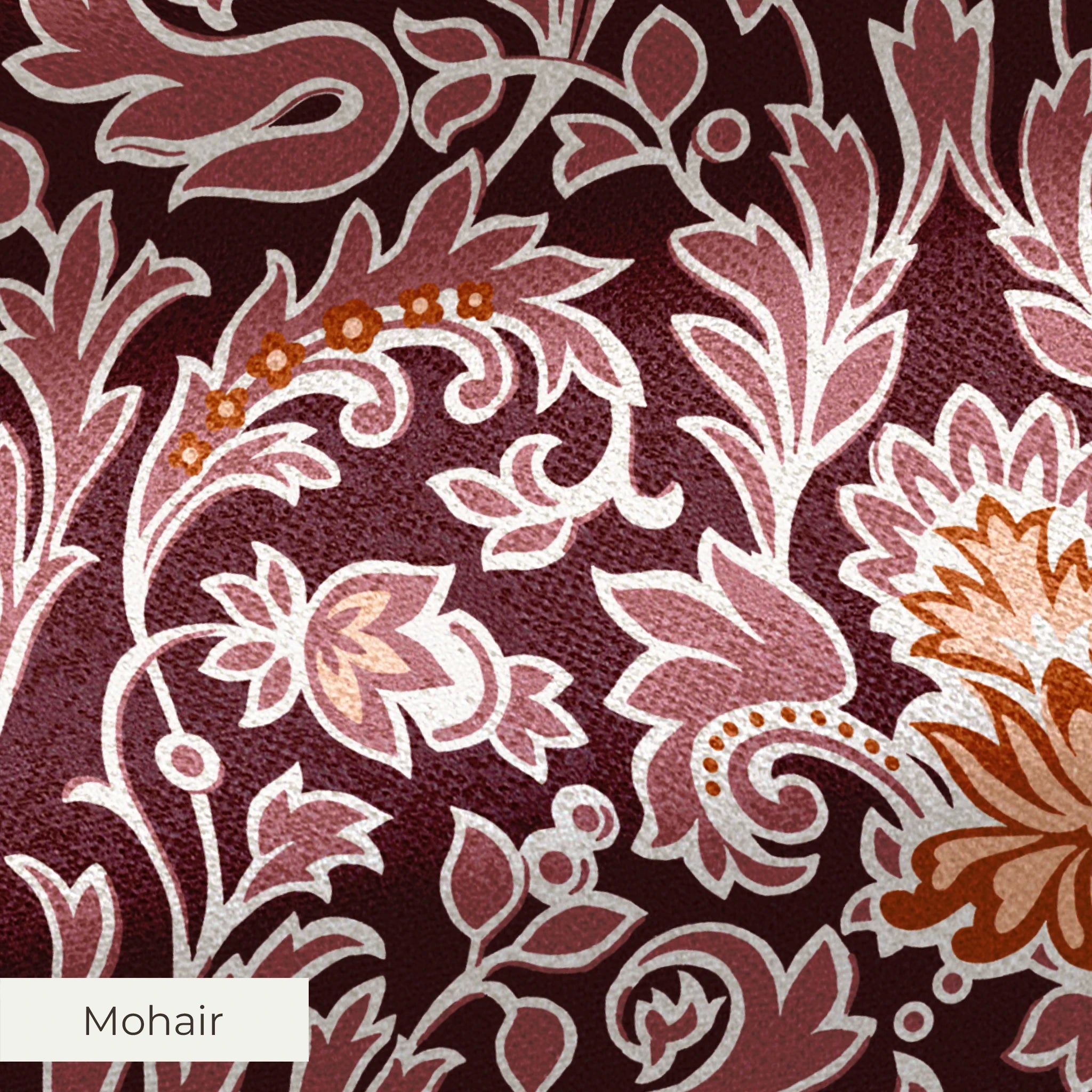 Gaspard - Singed Red Fabric