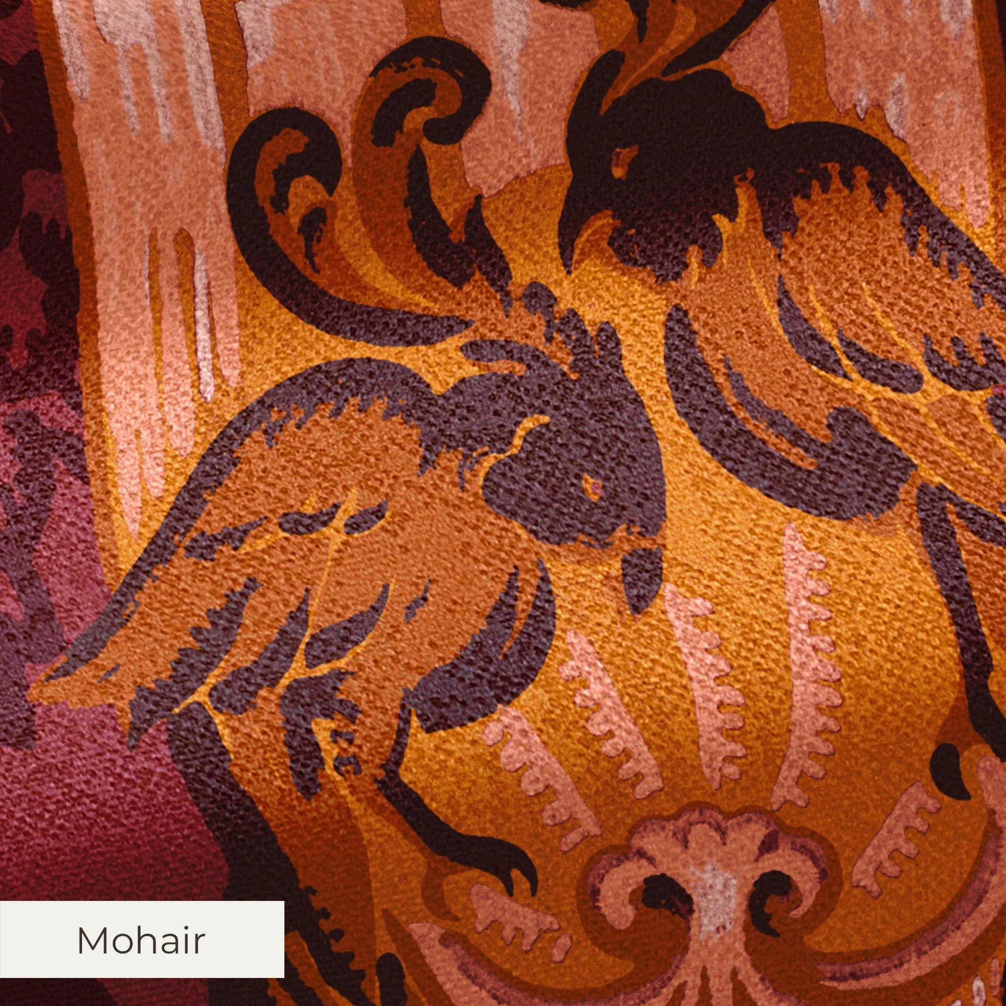 Fairendell - Singed Red Fabric