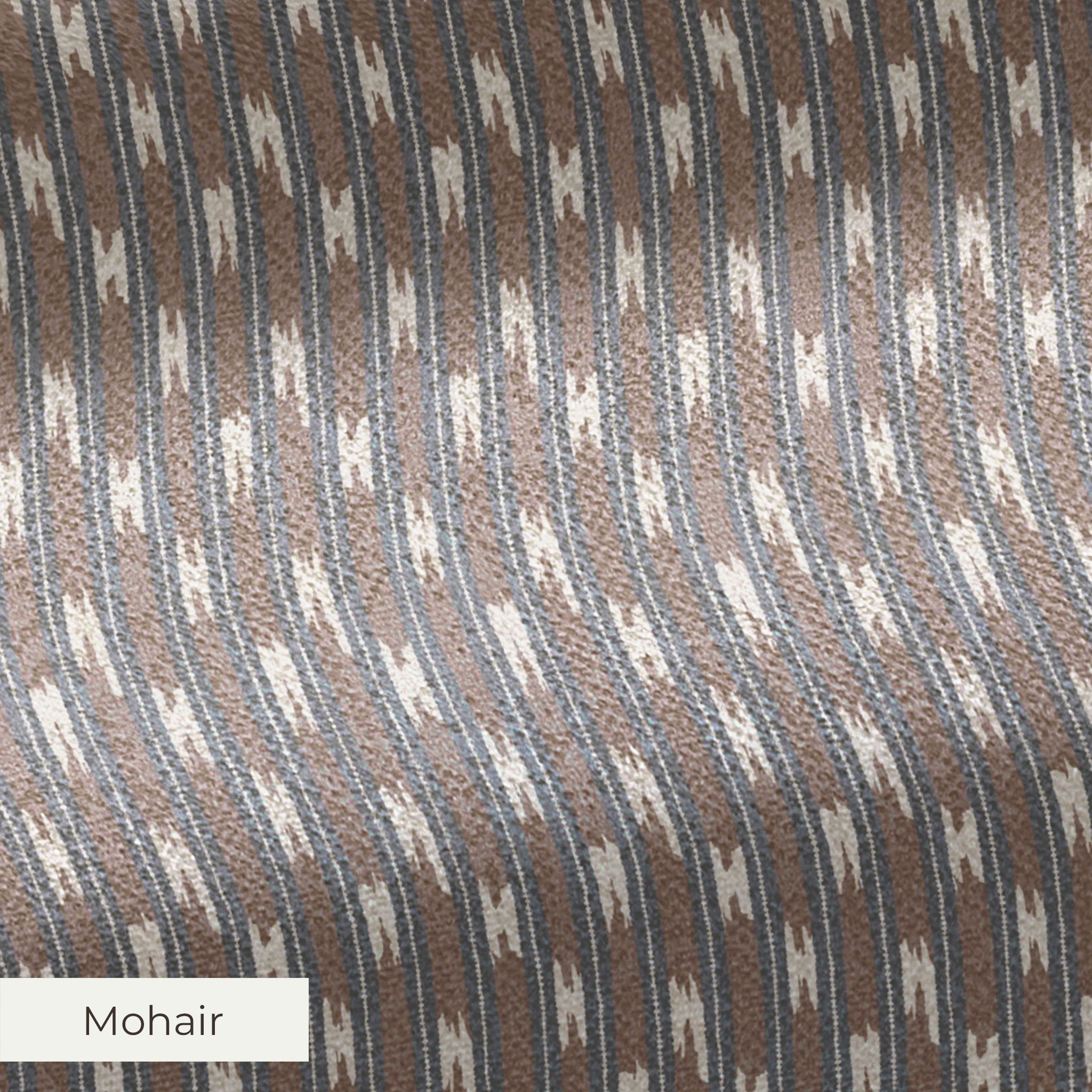 Keya - Gray Taupe Fabric