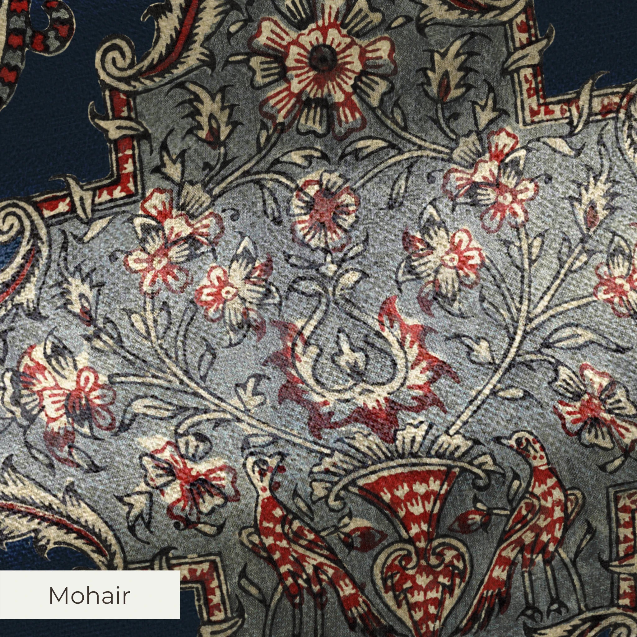 Nanette - Bowery Blue Fabric
