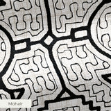 Ika - Black and White Fabric