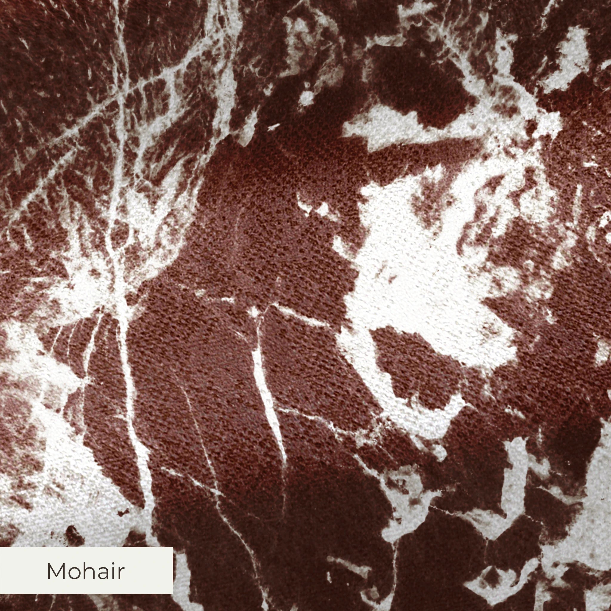 Brown and white speckled pattern with irregular organic shapes creating a mottled texture