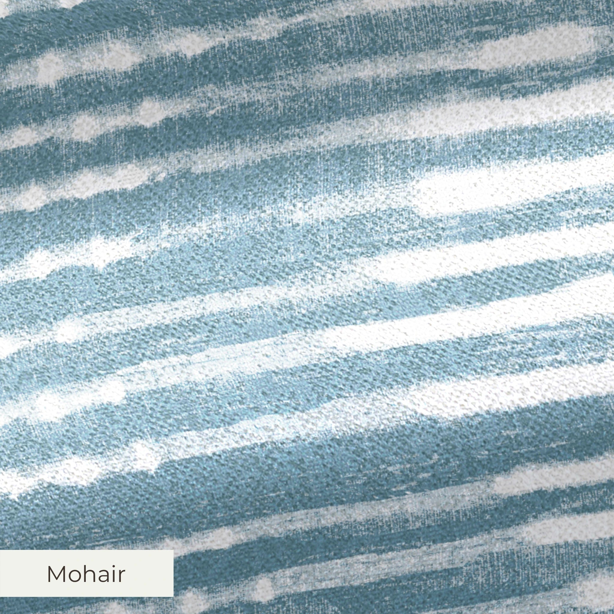 Horizontal gray and white watercolor stripes with irregular, hand-painted texture