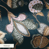 Jara - Ottanio Blue Fabric