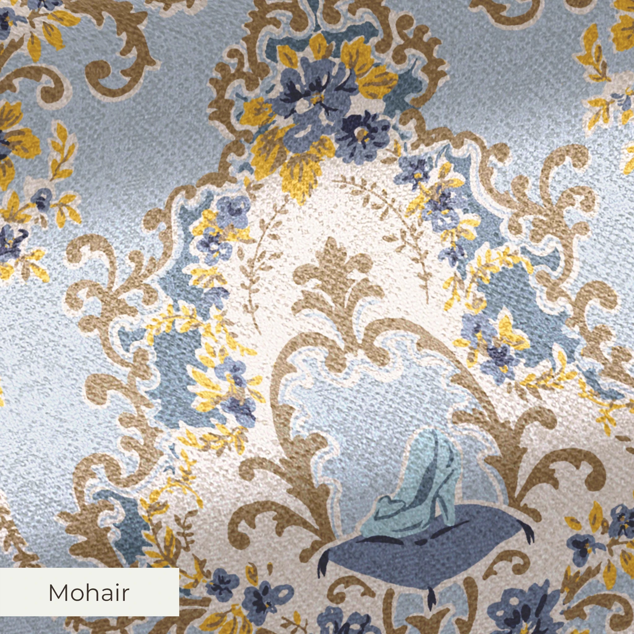 Disney | Baxter Mill - Princess - Cinderella - Slipper - Glass Fabric
