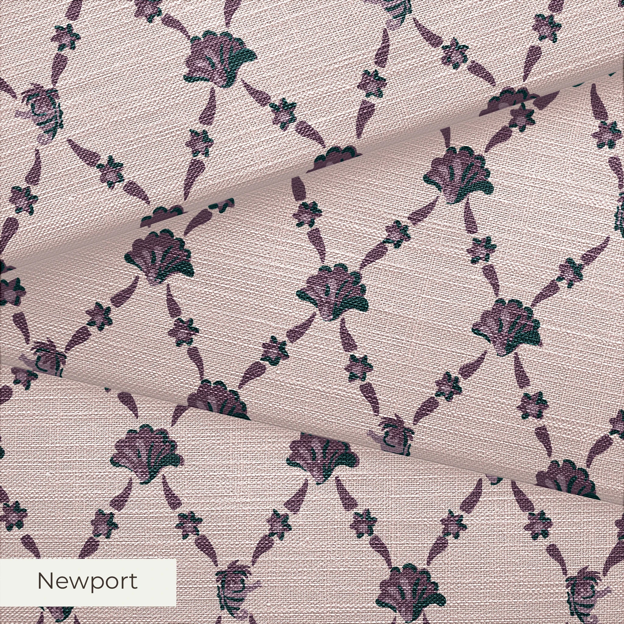 Disney | Baxter Mill - Princess - Ariel - Atlantica - Shell Fabric