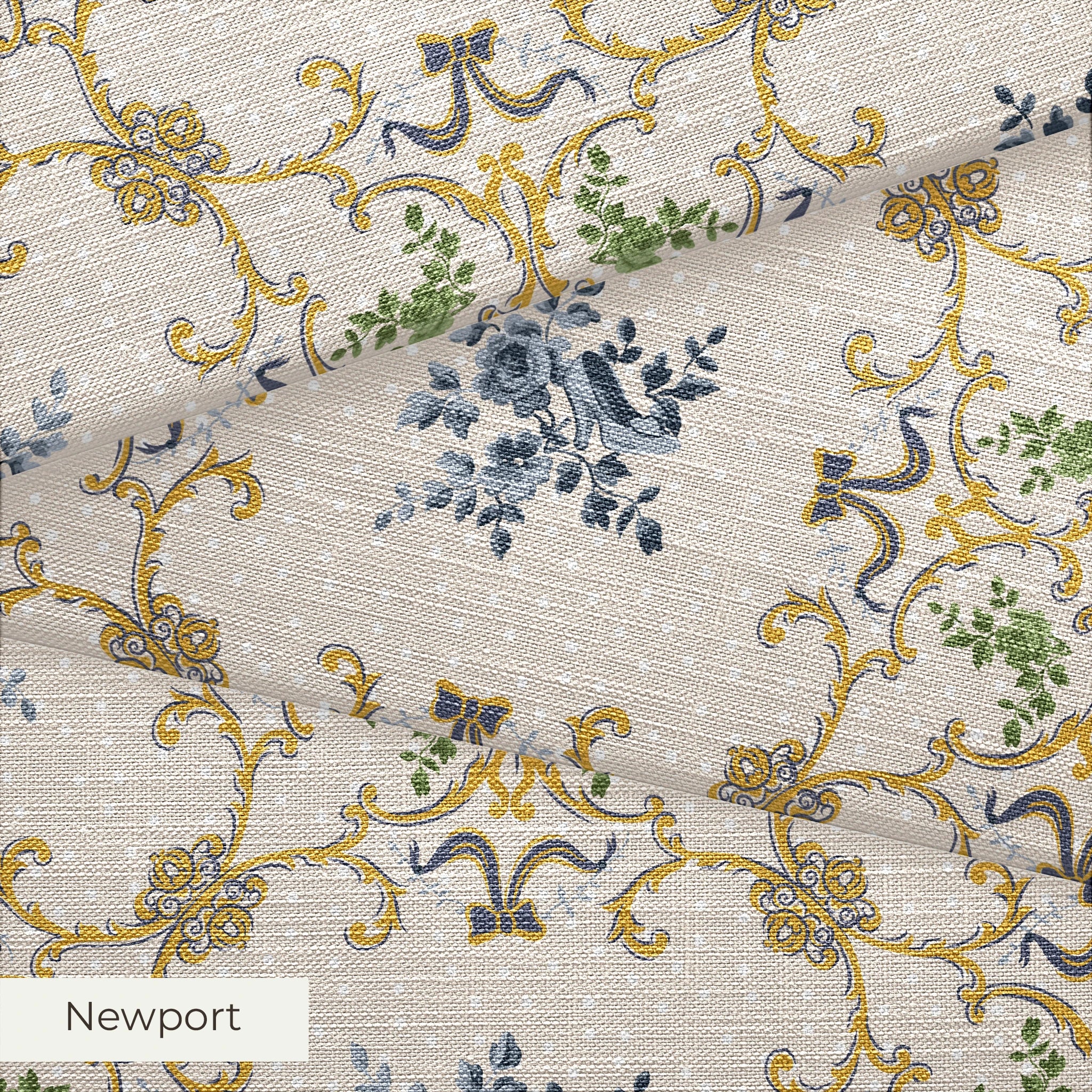 Disney | Baxter Mill - Princess - Cinderella - Midnight - Glass Fabric