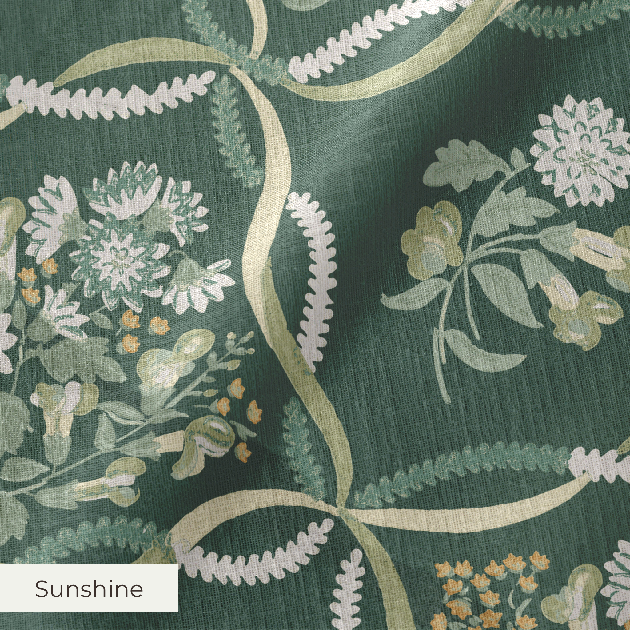 Benton - Duck Green Fabric
