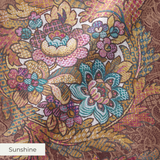 Alora - Singed Red Fabric