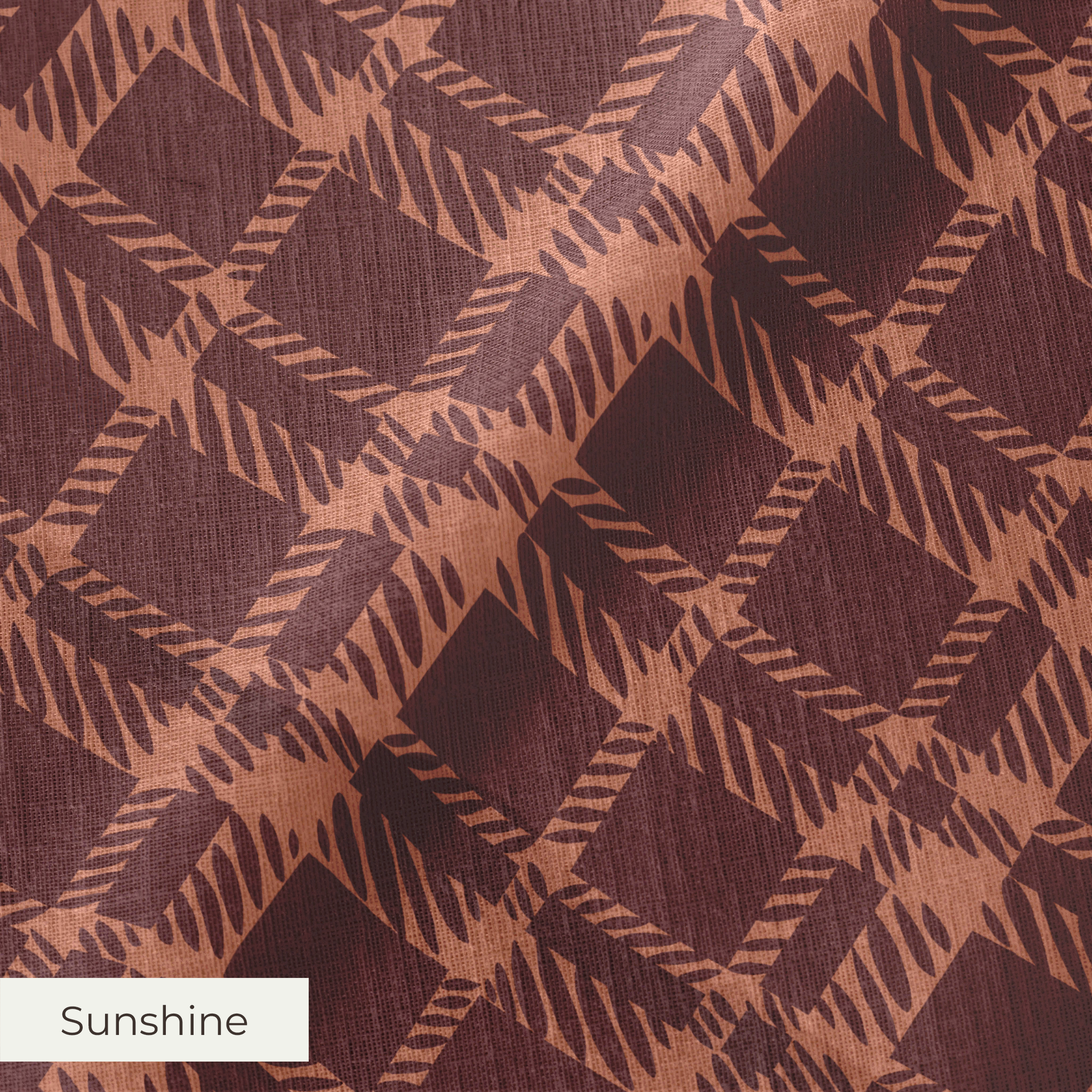 Collin - Singed Red Fabric
