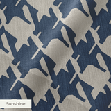 Hunter - Lapis Fabric