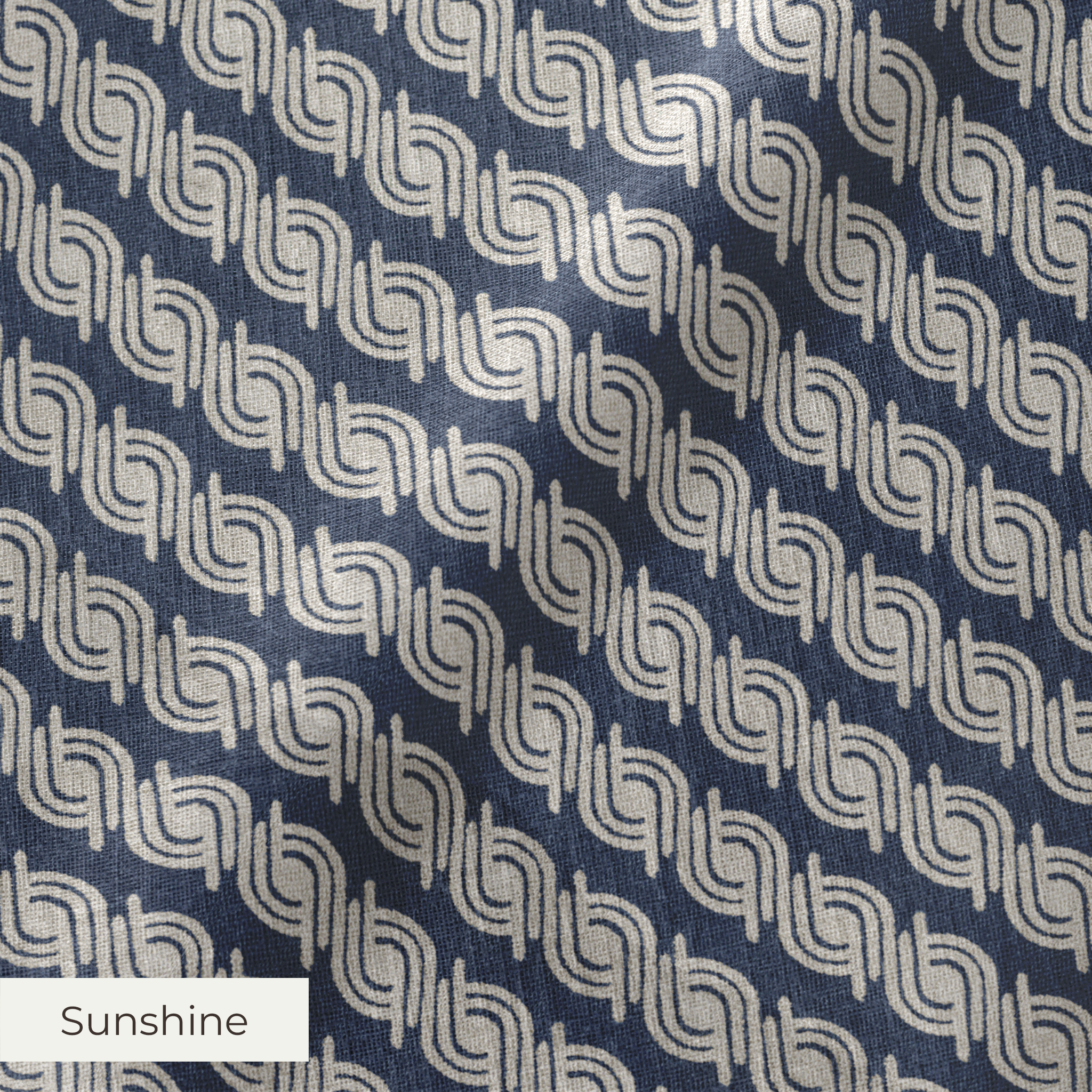 Hayes - Lapis Fabric