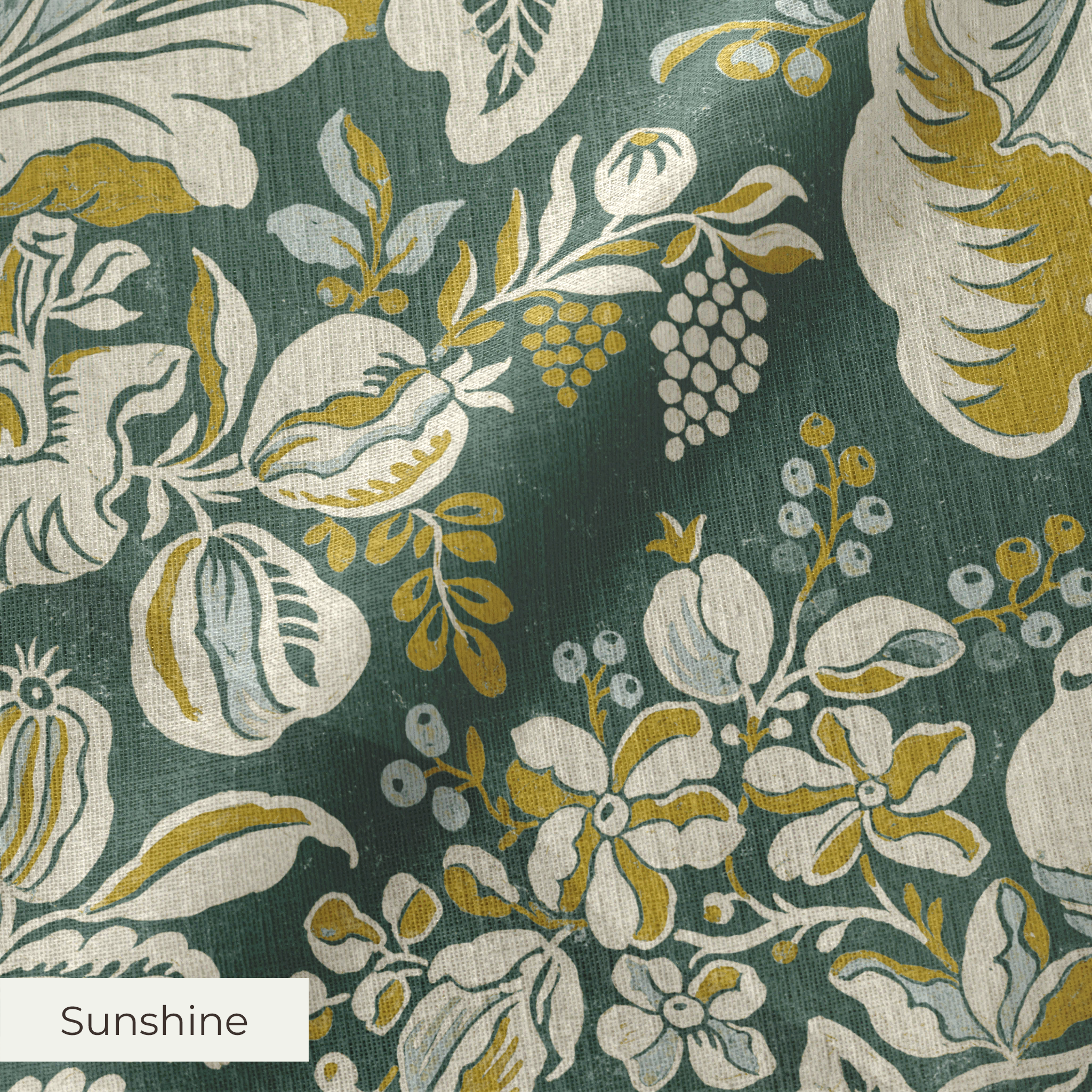 Domitila - Duck Green Fabric