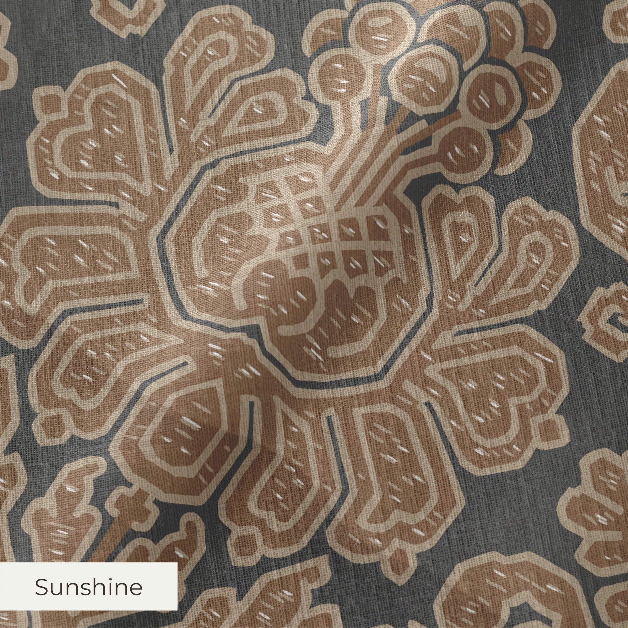 Clovis - Cola Fabric