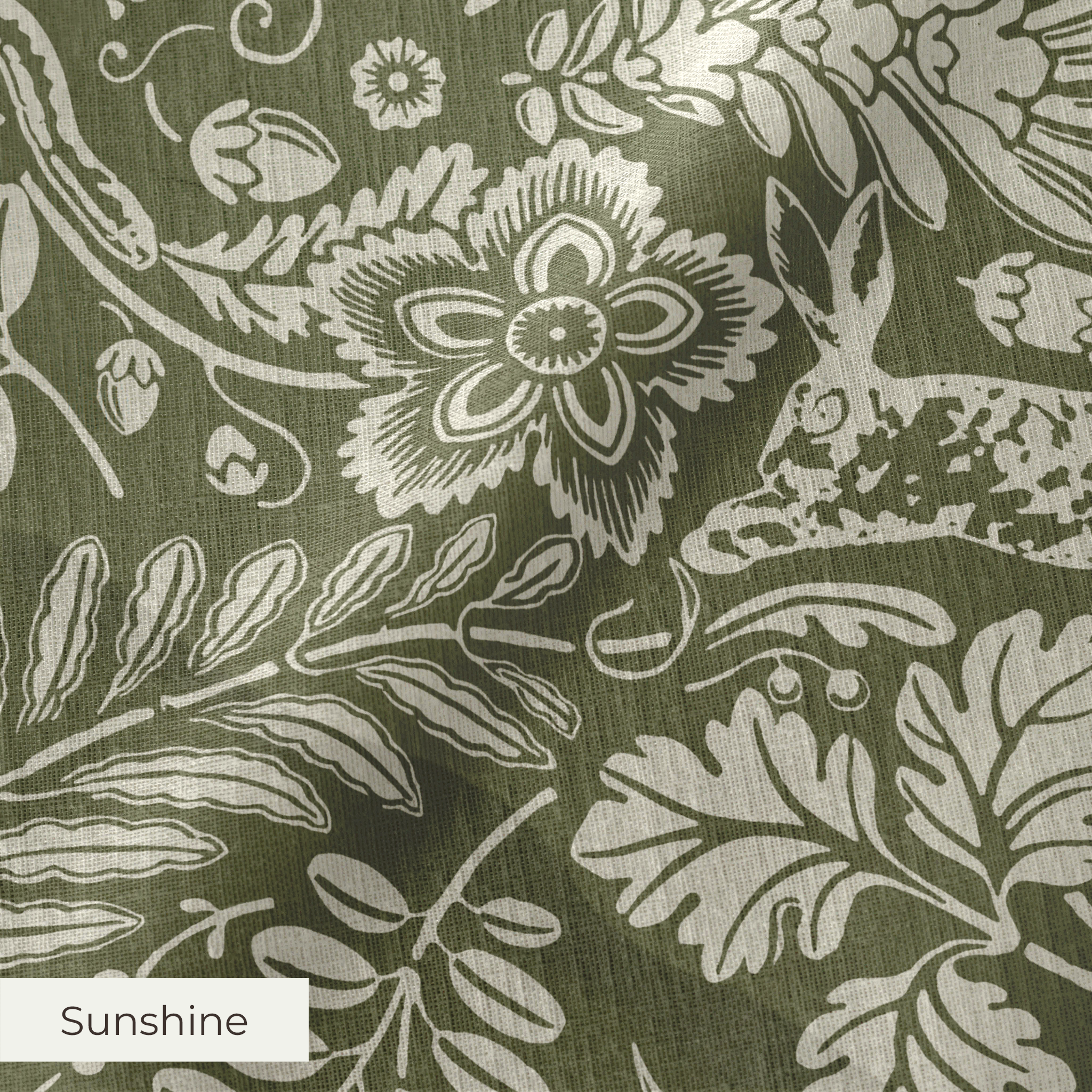 Calliope - Olive Fabric