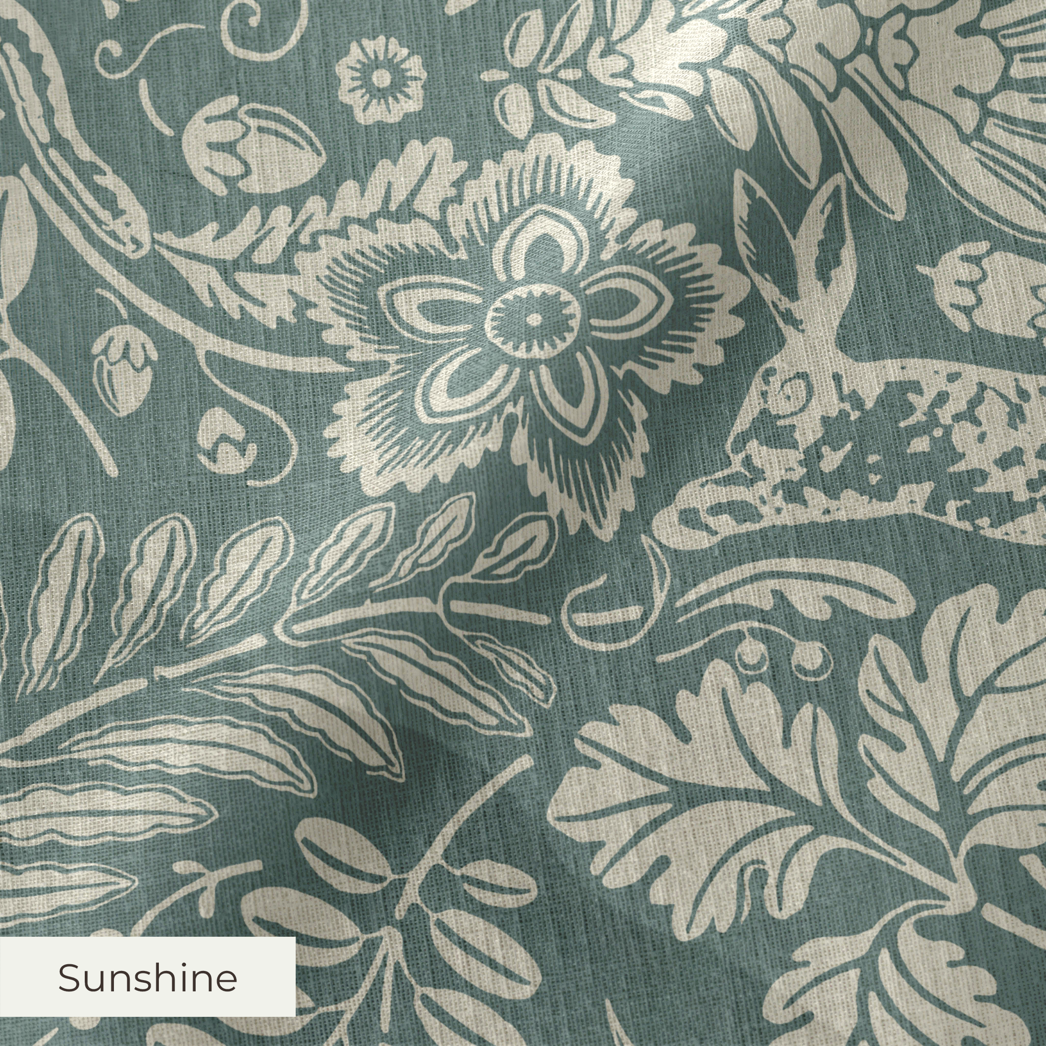 Calliope - Biome Green Fabric