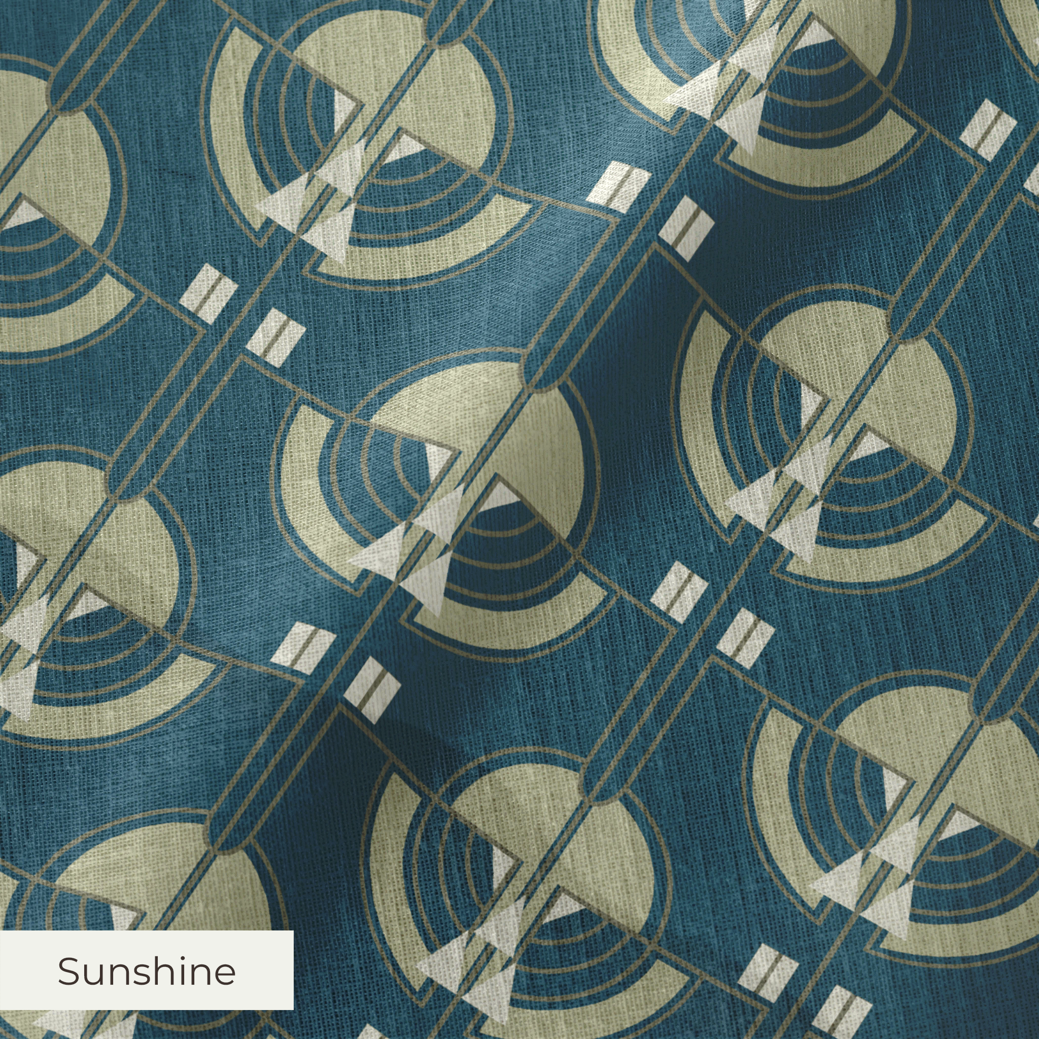 Carraway - Bowery Blue Fabric