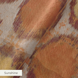 Parisol Ikat - Sun Clay Fabric