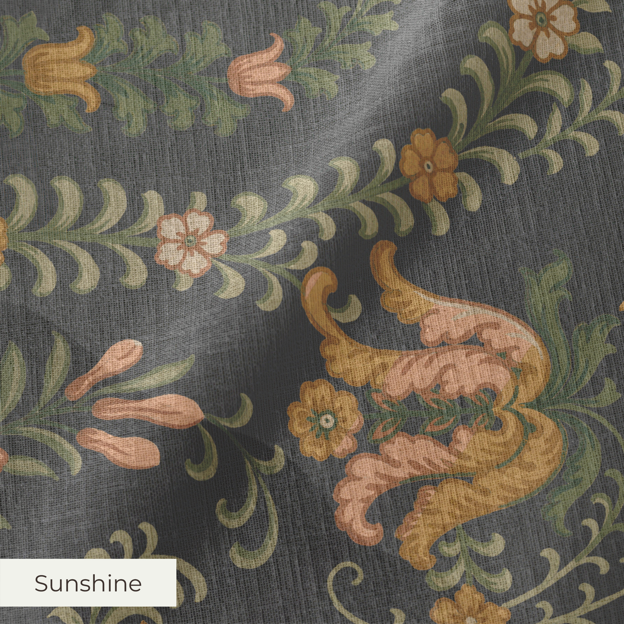 Genevieve - Cola Fabric