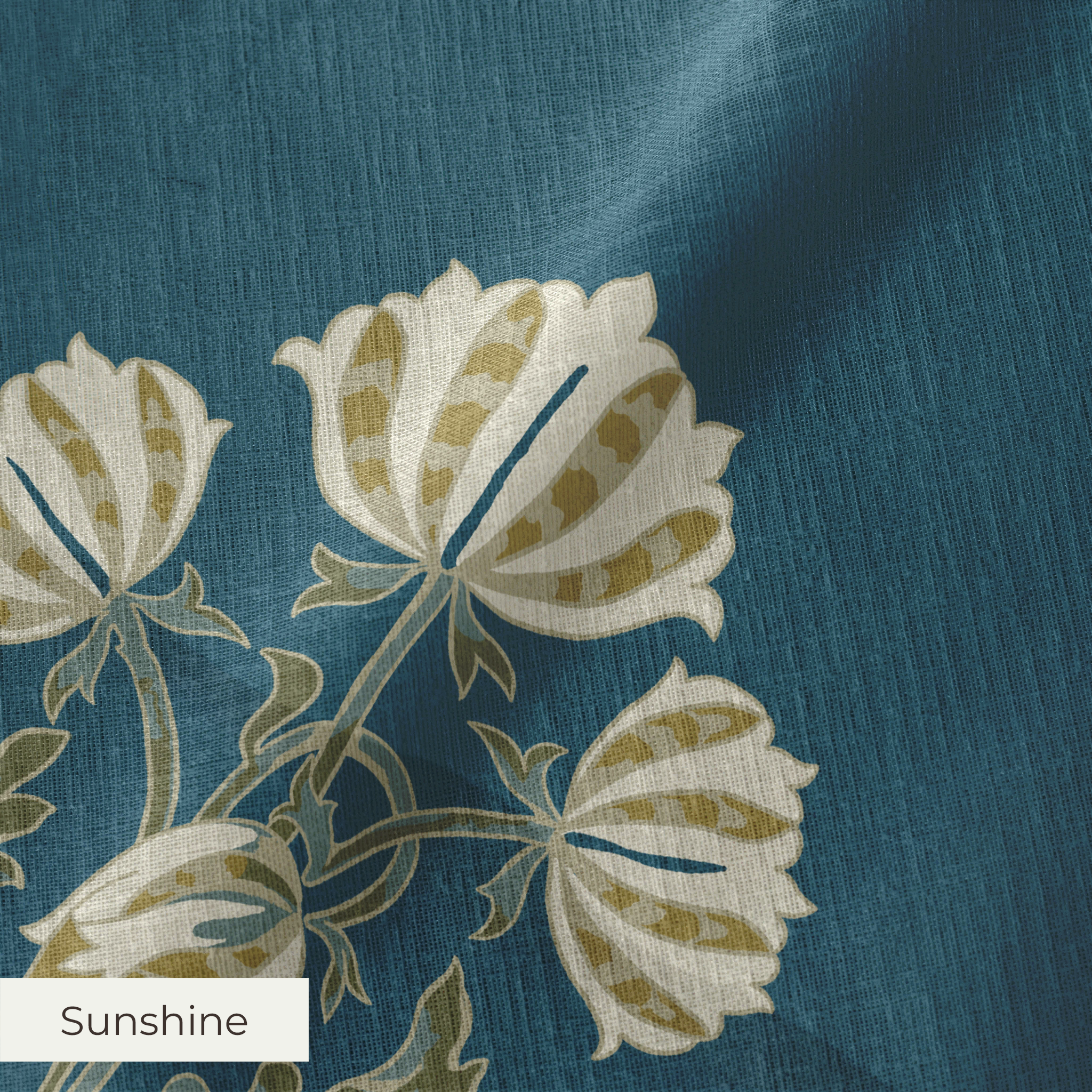 Calla - Bowery Blue Fabric