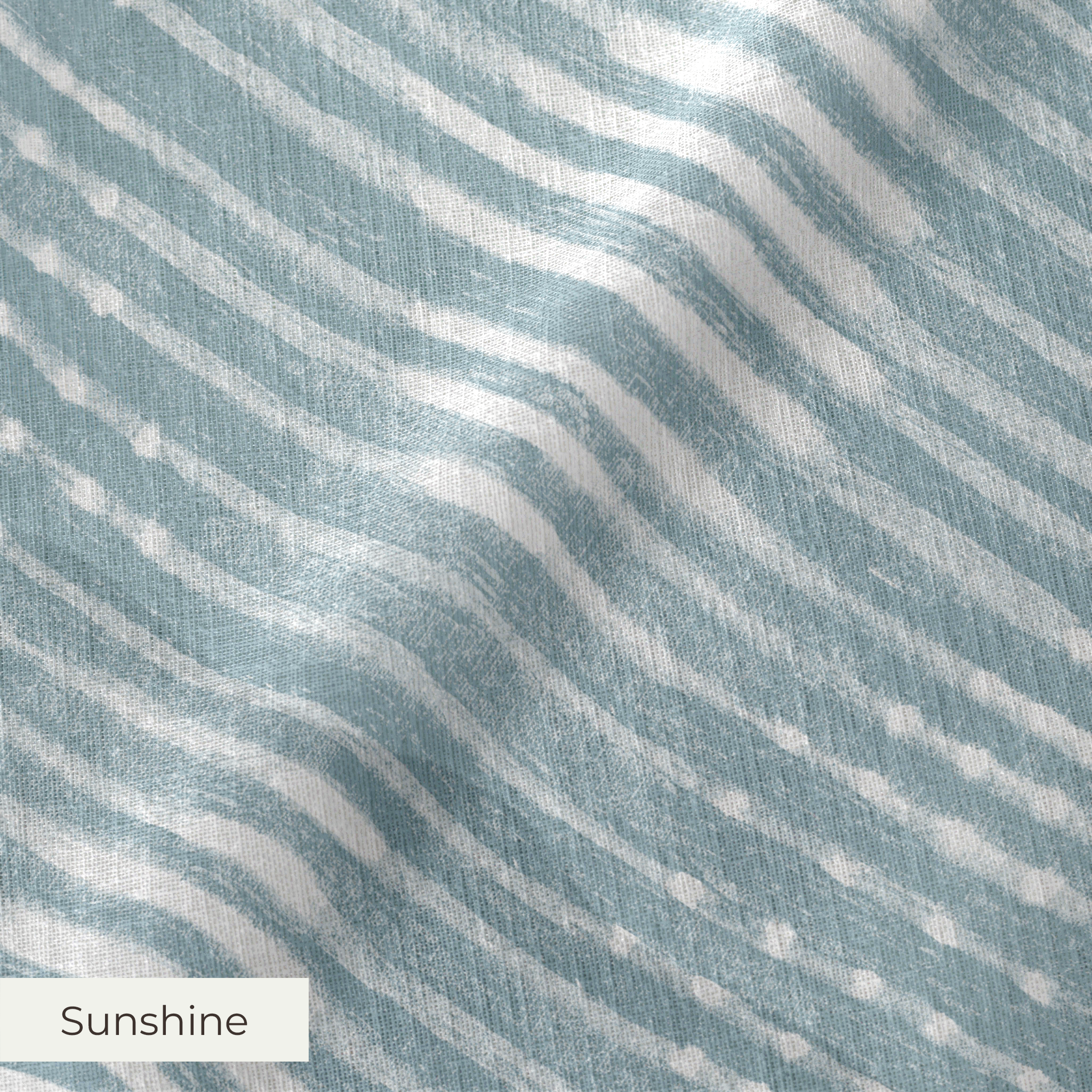 Horizontal gray and white watercolor stripes with irregular, hand-painted texture