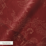 Cang Lu - Winter Coulis Fabric