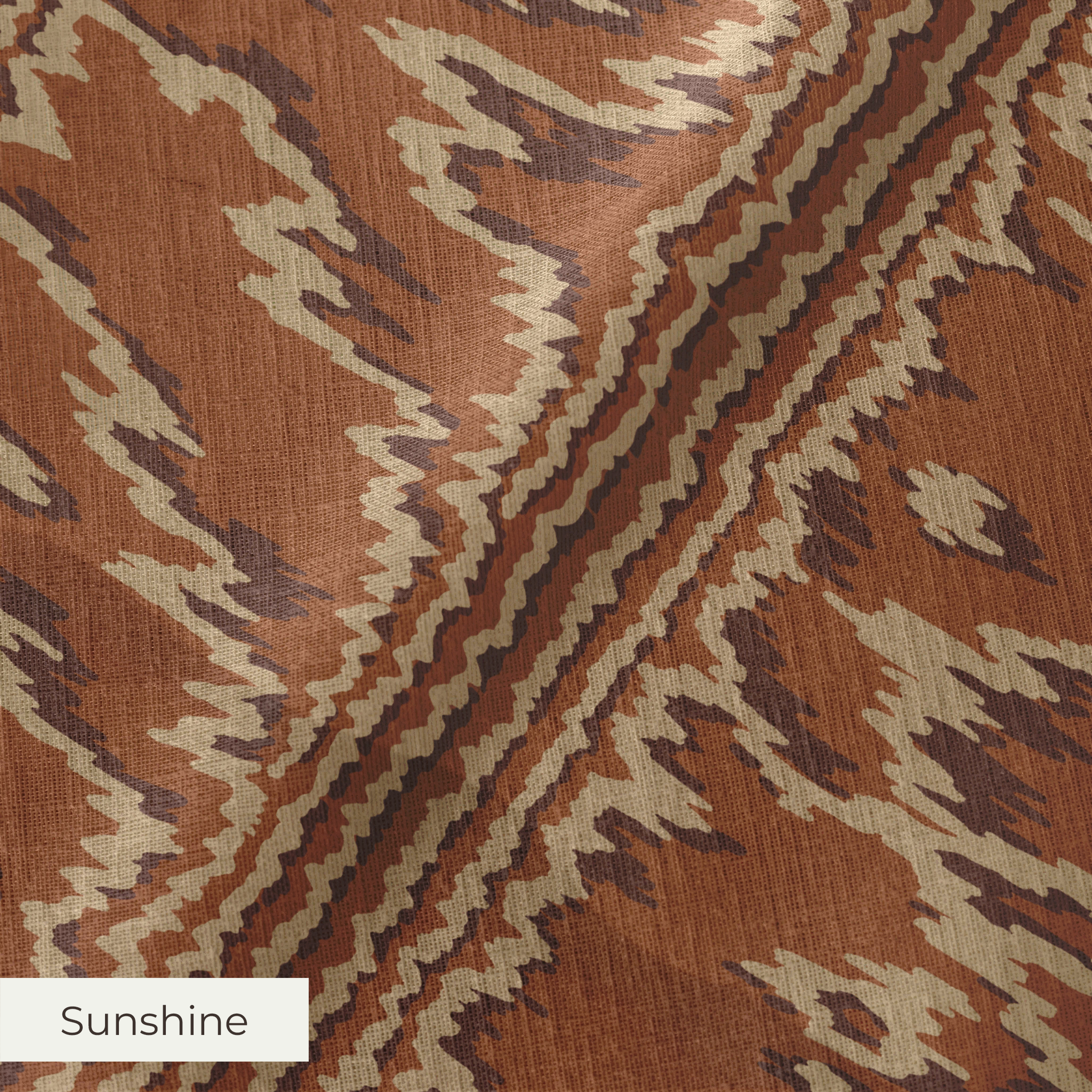 Harper - Burnt Orange Fabric