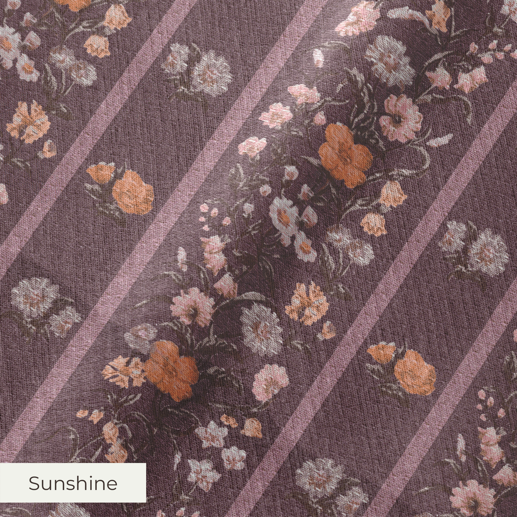 Barnsdall - Damson Fabric