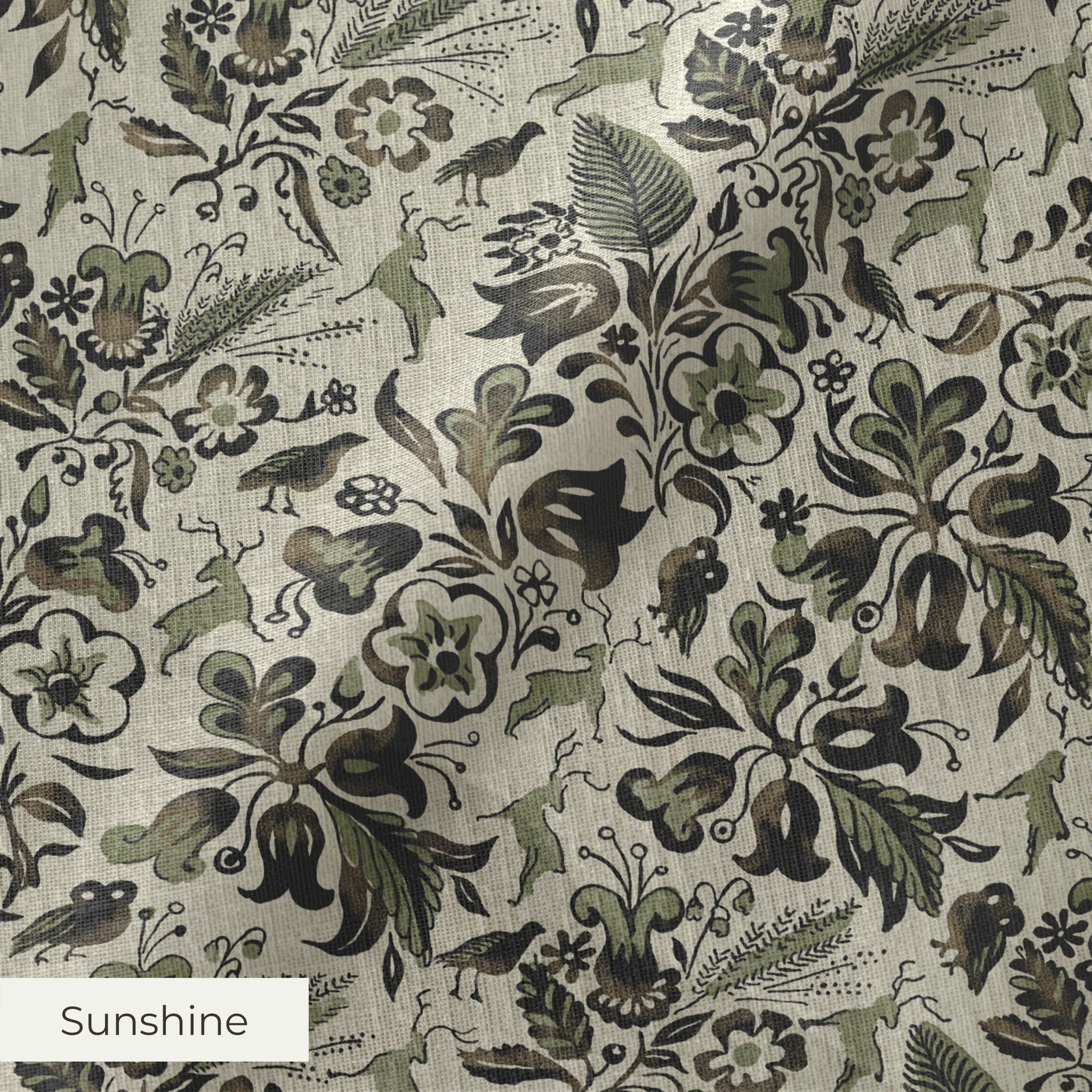 Helena - Green Fabric