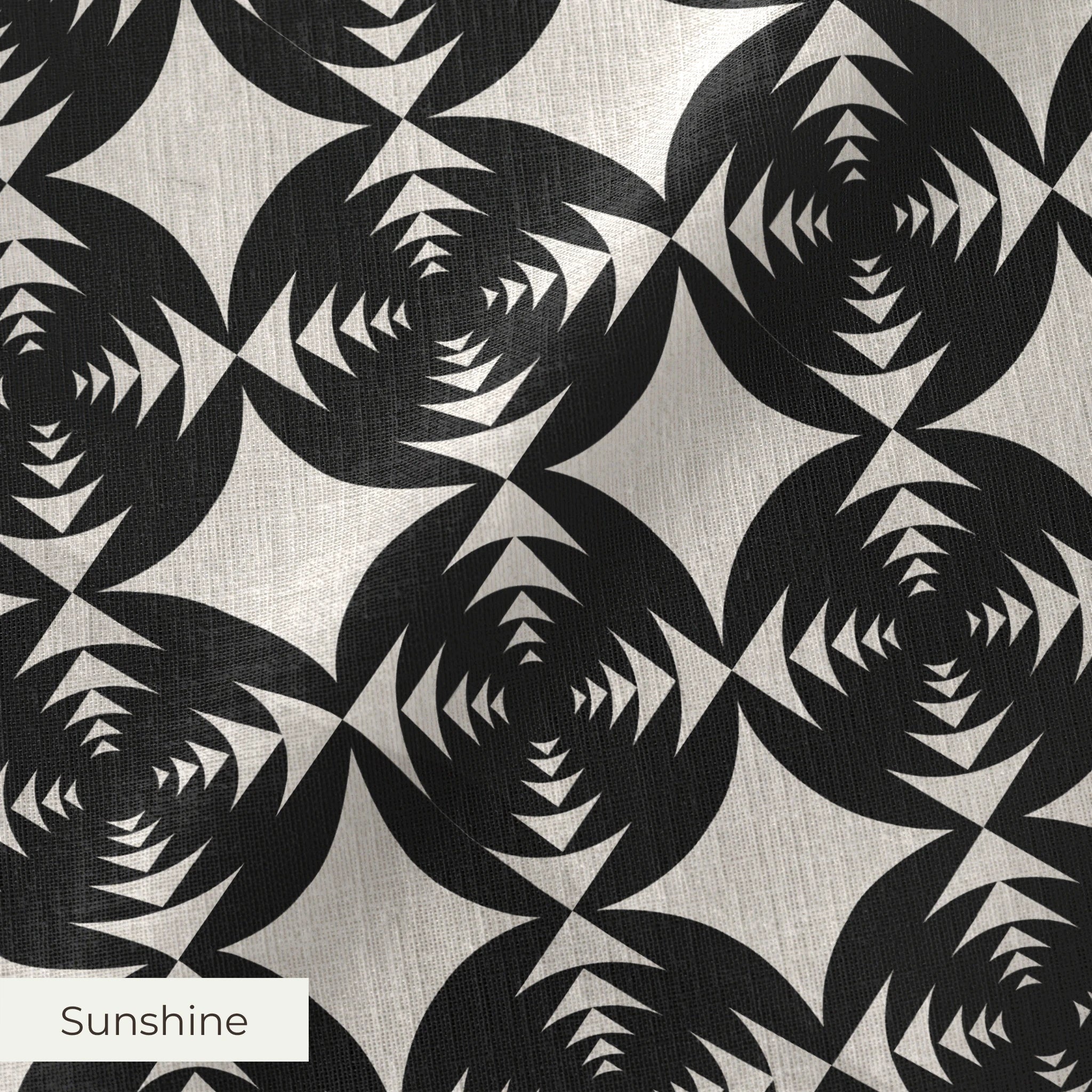 Danika - Black Fabric